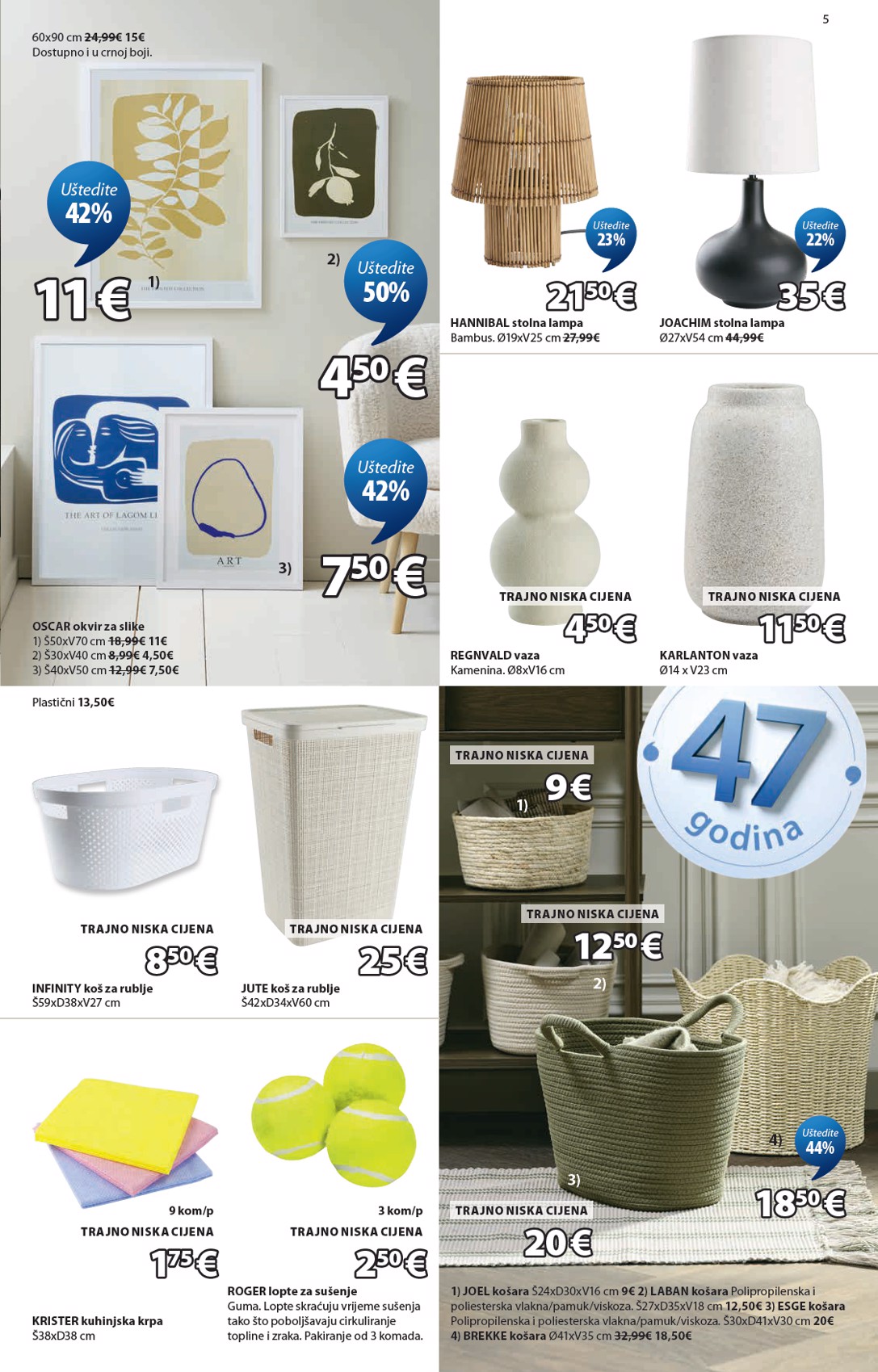 jysk - Aktualni JYSK katalog vrijedi od srijede 15.04.2026 do nedjelje 17.05.2026 - page: 5