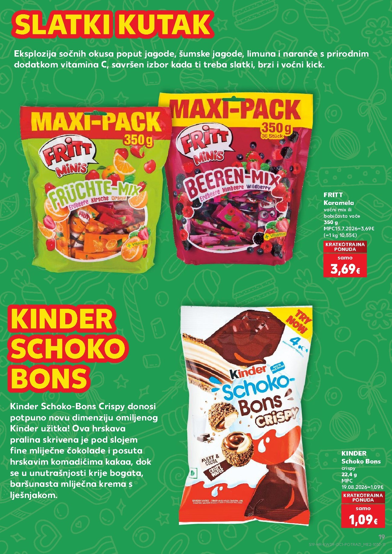 kaufland - Novi Kaufland - Ti si naš broj 1 katalog od srijede, 23.09.2026 do utorka, 29.09.2026 - page: 19
