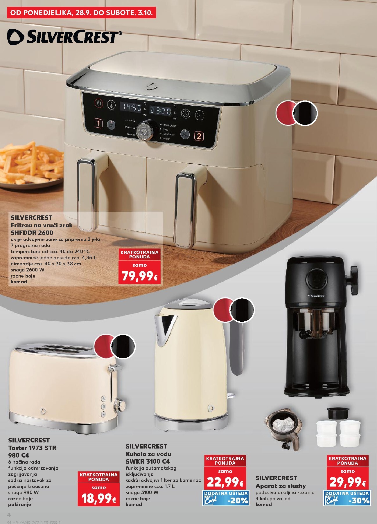 kaufland - Novi Kaufland - Neprehrambenih proizvoda katalog od srijede, 30.09.2026 do utorka, 06.10.2026 - page: 4
