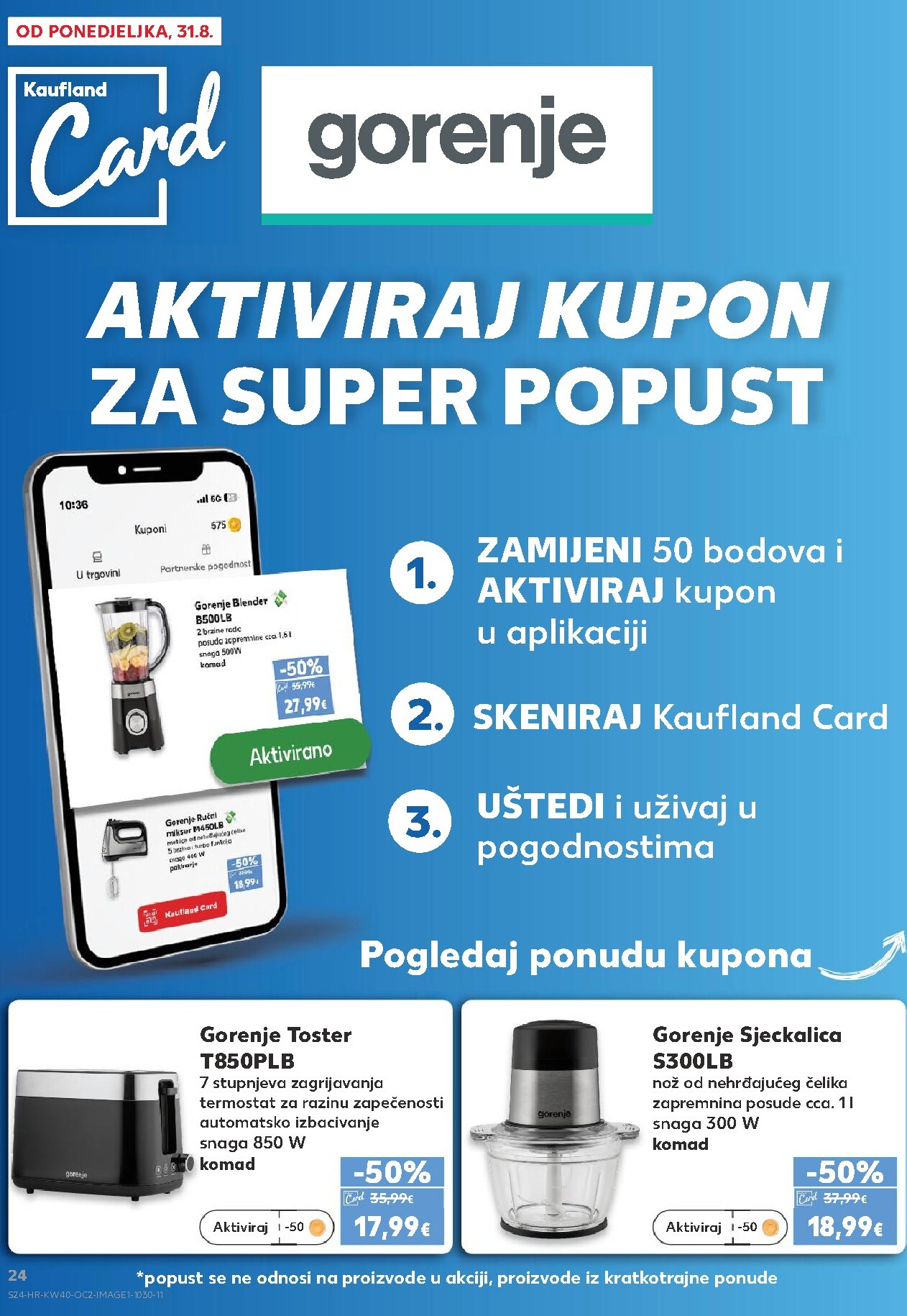 kaufland - Novi Kaufland - Neprehrambenih proizvoda katalog od srijede, 30.09.2026 do utorka, 06.10.2026 - page: 24