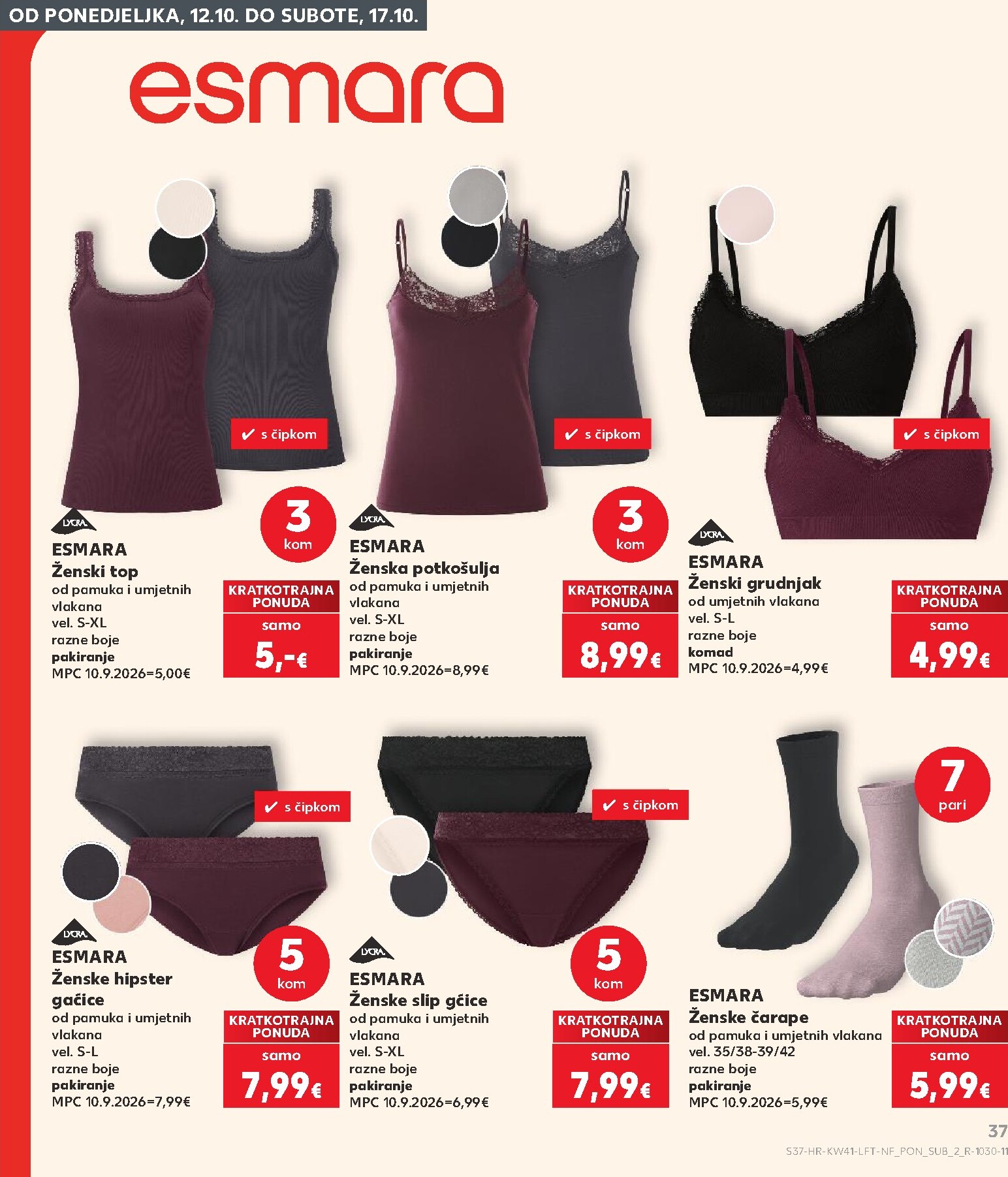kaufland - Novi Kaufland - Xtra katalog od srijede, 07.10.2026 do utorka, 13.10.2026 - page: 37