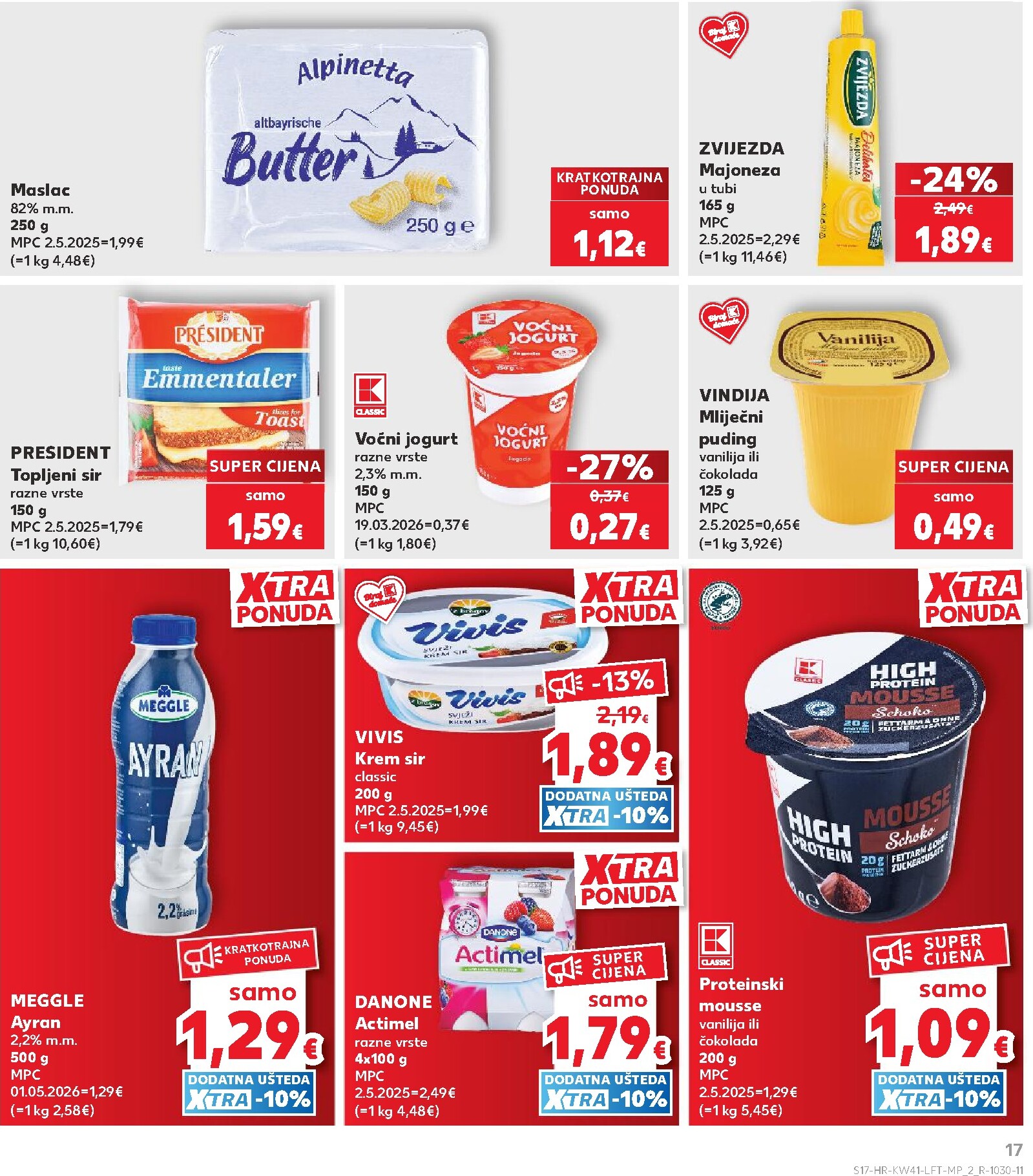 kaufland - Novi Kaufland - Xtra katalog od srijede, 07.10.2026 do utorka, 13.10.2026 - page: 17