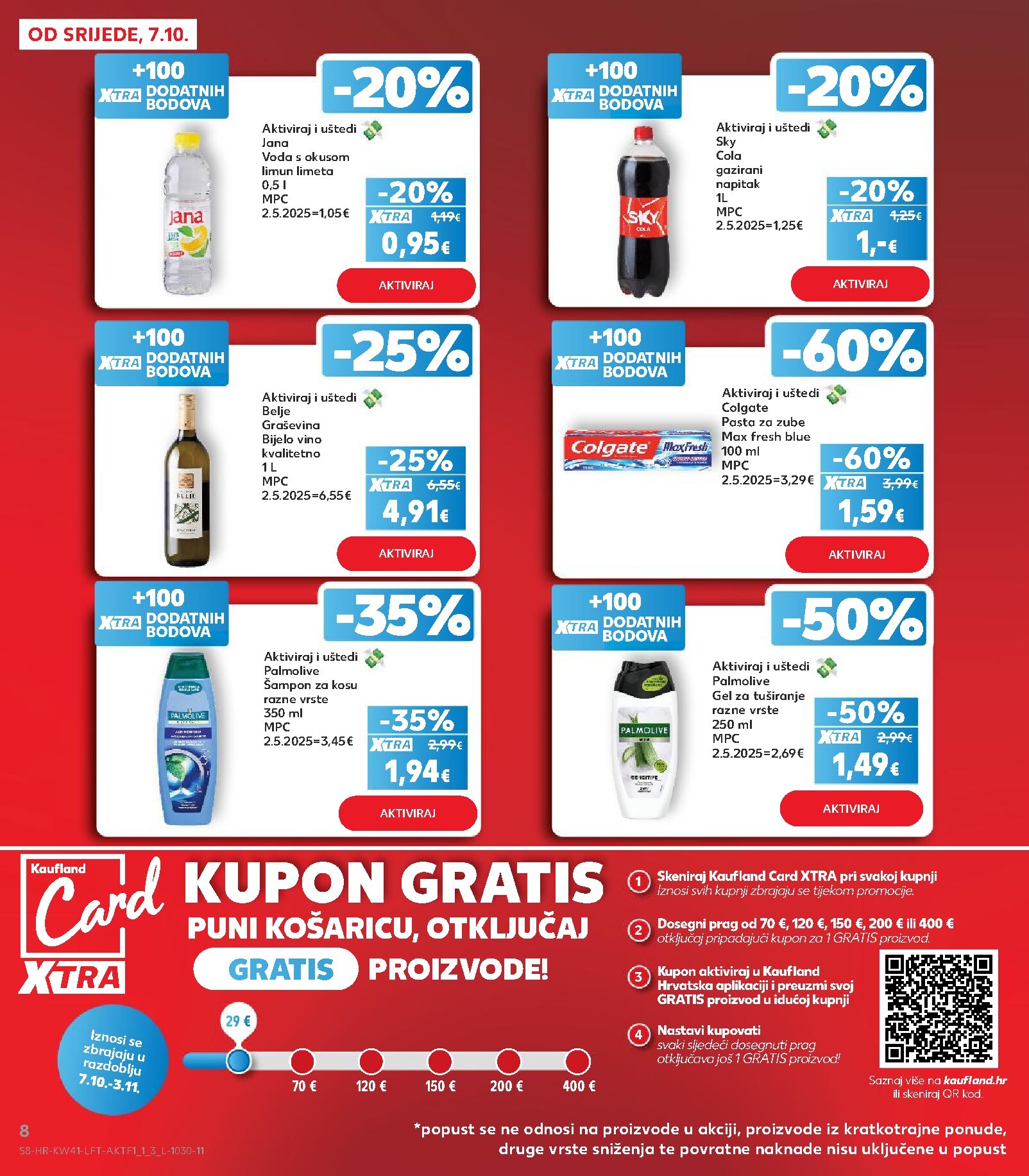 kaufland - Novi Kaufland - Xtra katalog od srijede, 07.10.2026 do utorka, 13.10.2026 - page: 8
