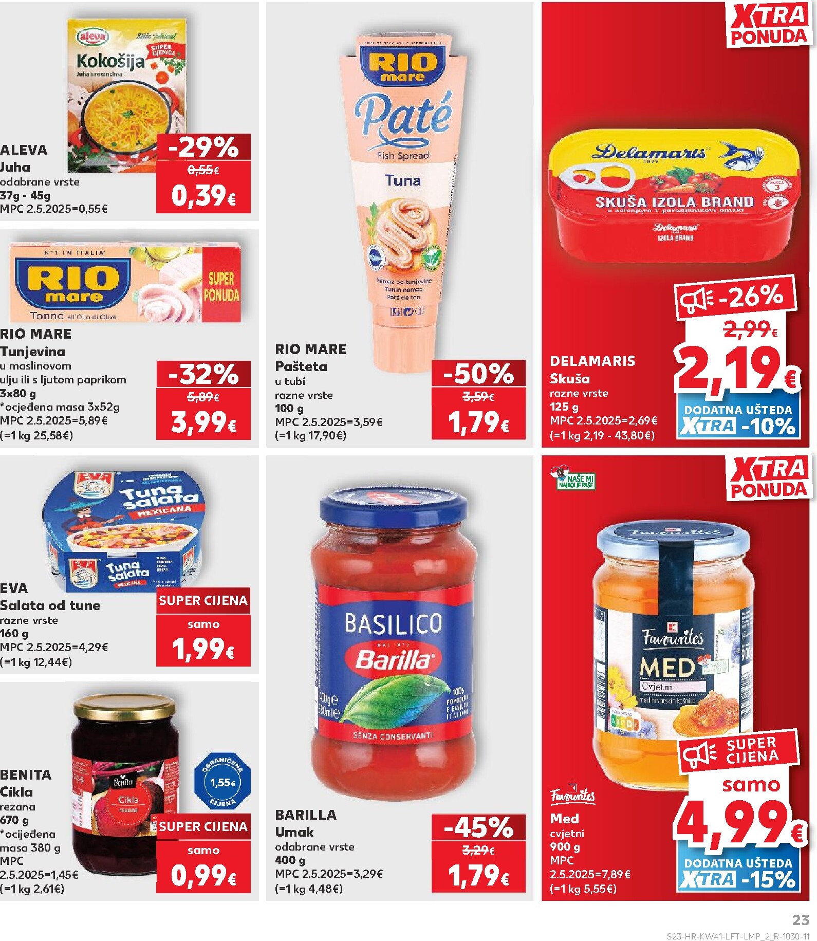 kaufland - Novi Kaufland - Xtra katalog od srijede, 07.10.2026 do utorka, 13.10.2026 - page: 23