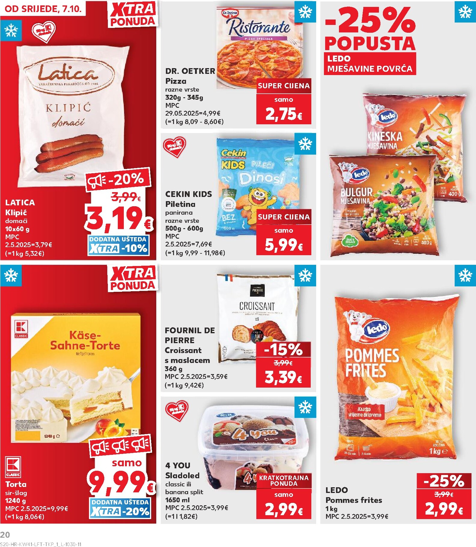 kaufland - Novi Kaufland - Xtra katalog od srijede, 07.10.2026 do utorka, 13.10.2026 - page: 20