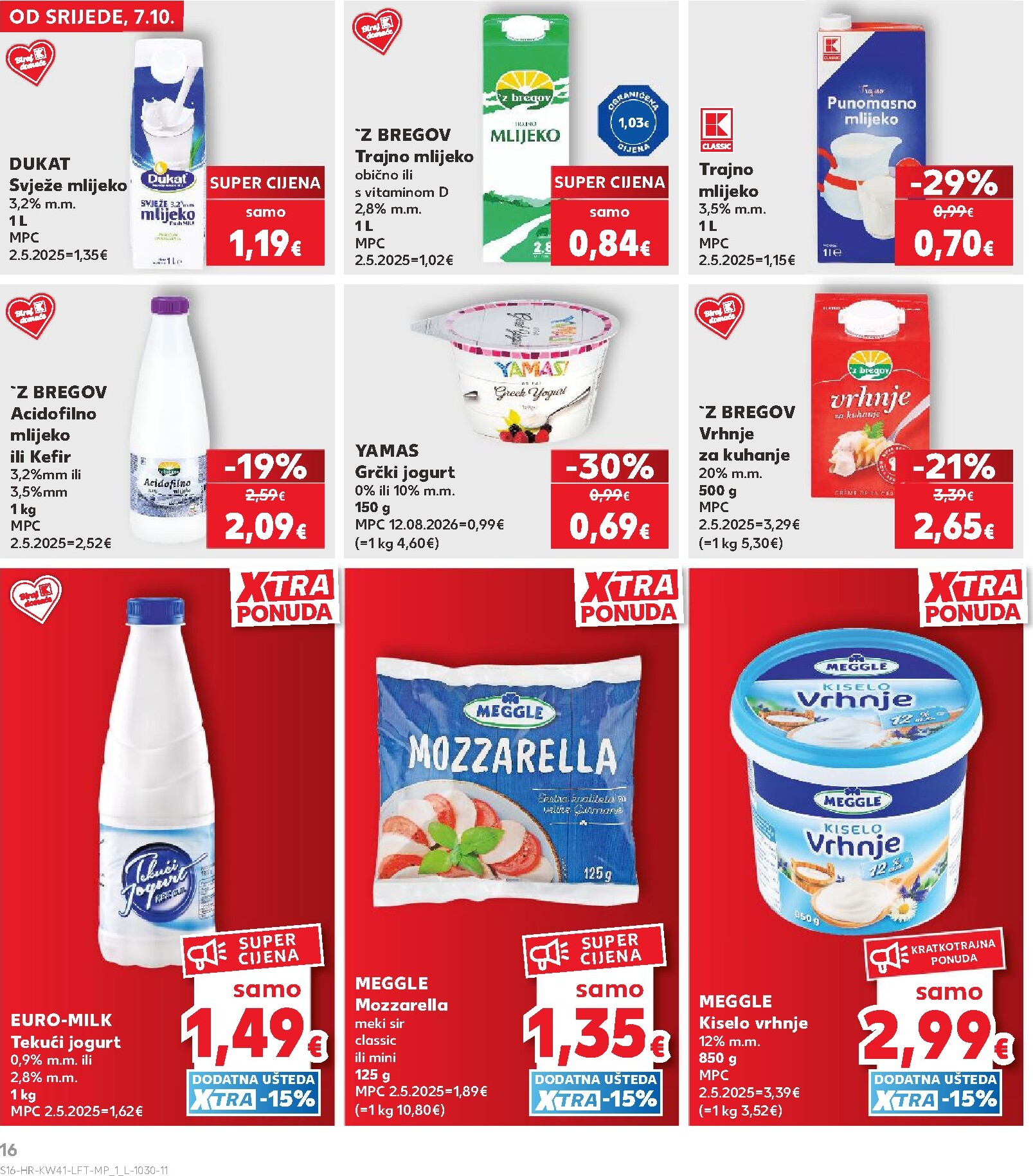 kaufland - Novi Kaufland - Xtra katalog od srijede, 07.10.2026 do utorka, 13.10.2026 - page: 16
