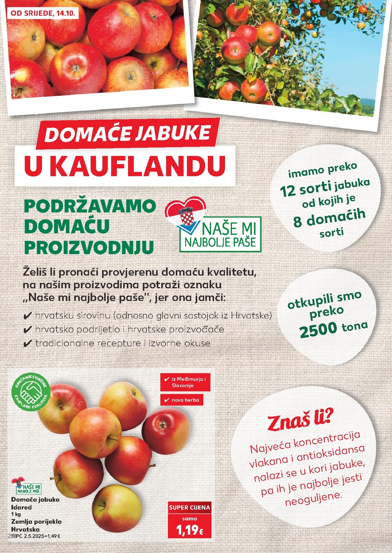 kaufland - Novi Kaufland - Ti si naš broj 1 katalog od srijede, 14.10.2026 do utorka, 20.10.2026 - page: 24