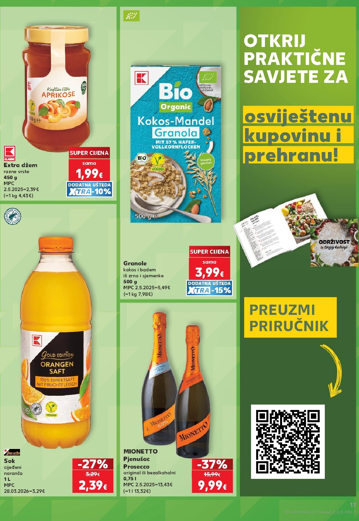 kaufland - Novi Kaufland - Ti si naš broj 1 katalog od srijede, 14.10.2026 do utorka, 20.10.2026 - page: 17