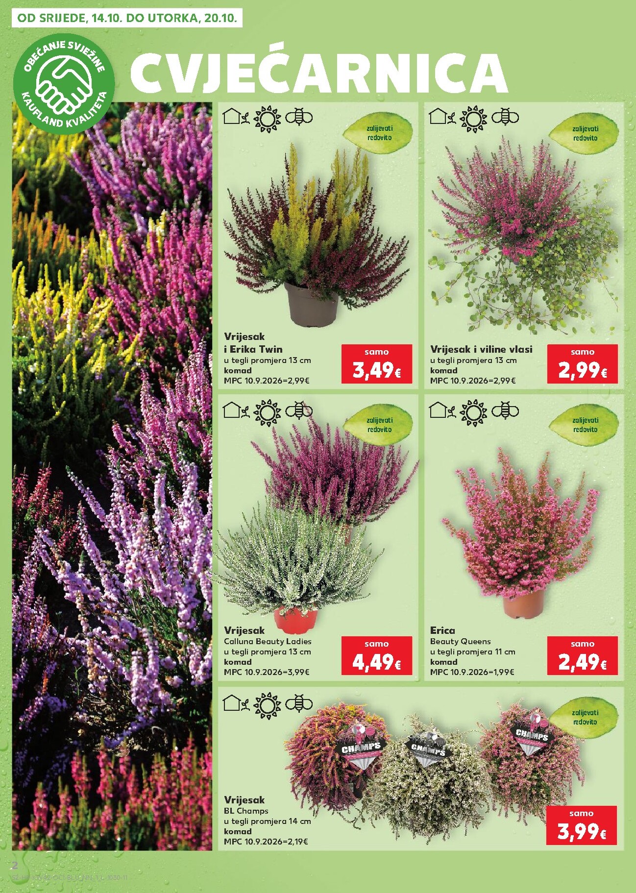 kaufland - Novi Kaufland - Ti si naš broj 1 katalog od srijede, 14.10.2026 do utorka, 20.10.2026 - page: 2