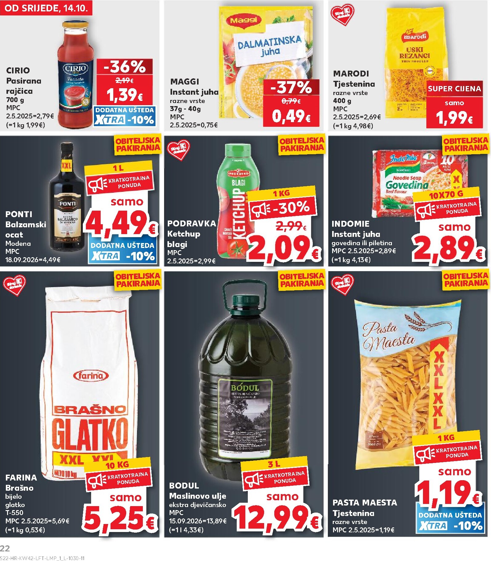 kaufland - Novi Kaufland katalog od srijede, 14.10.2026 do utorka, 20.10.2026 - page: 22