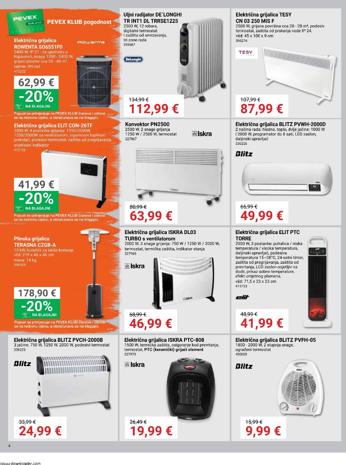 pevex - Aktualni katalog Pevex od četvrtka, 24.09.2026 do utorka, 20.10.2026 - page: 4