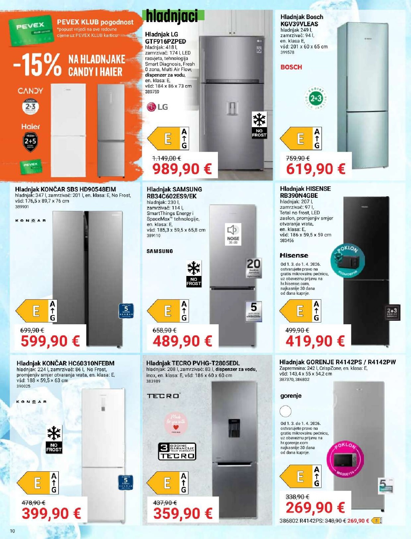 pevex - Prelistajte katalog Pevex, vrijedi od 05.03.2026 do 30.03.2026 - page: 10