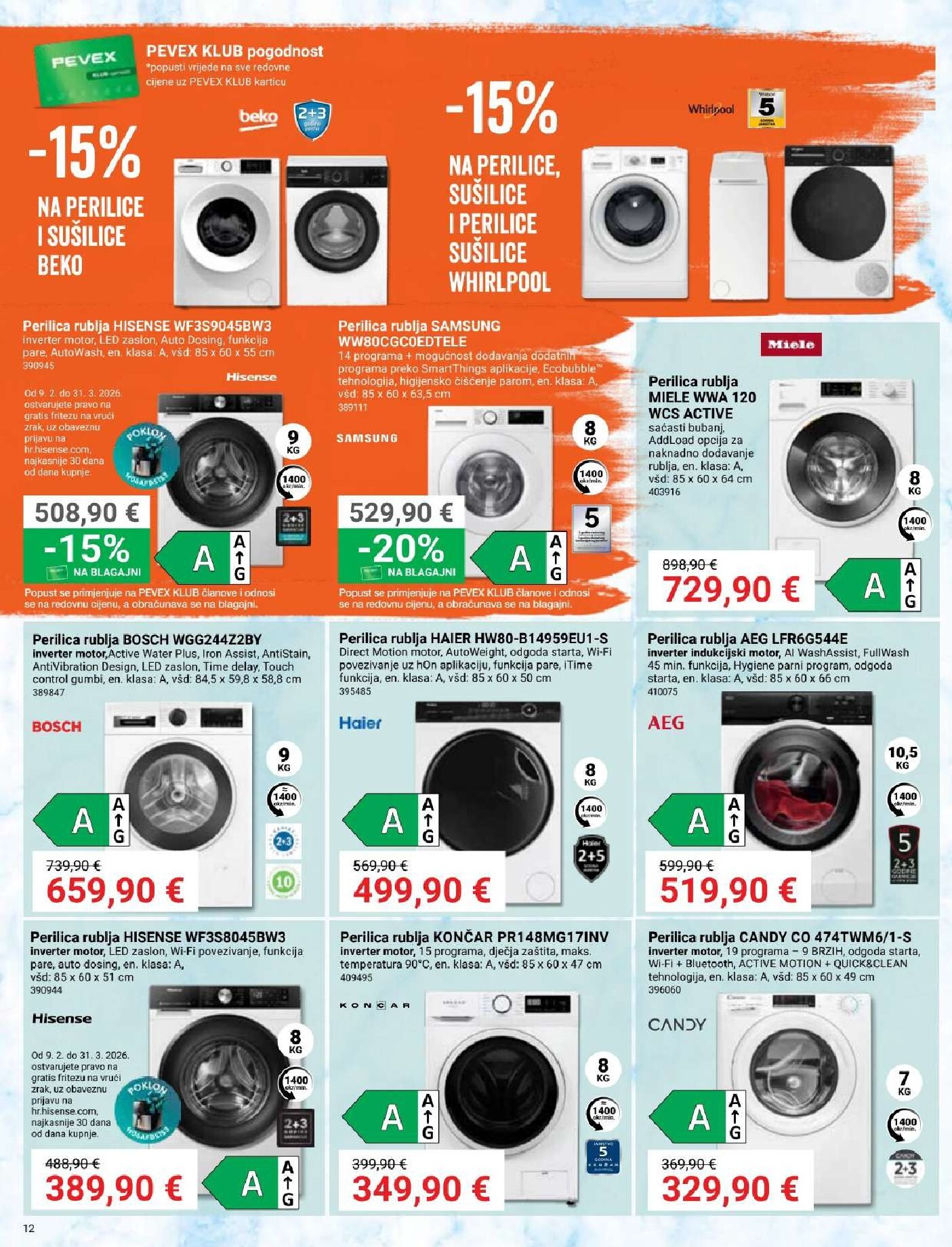 pevex - Prelistajte katalog Pevex, vrijedi od 05.03.2026 do 30.03.2026 - page: 12