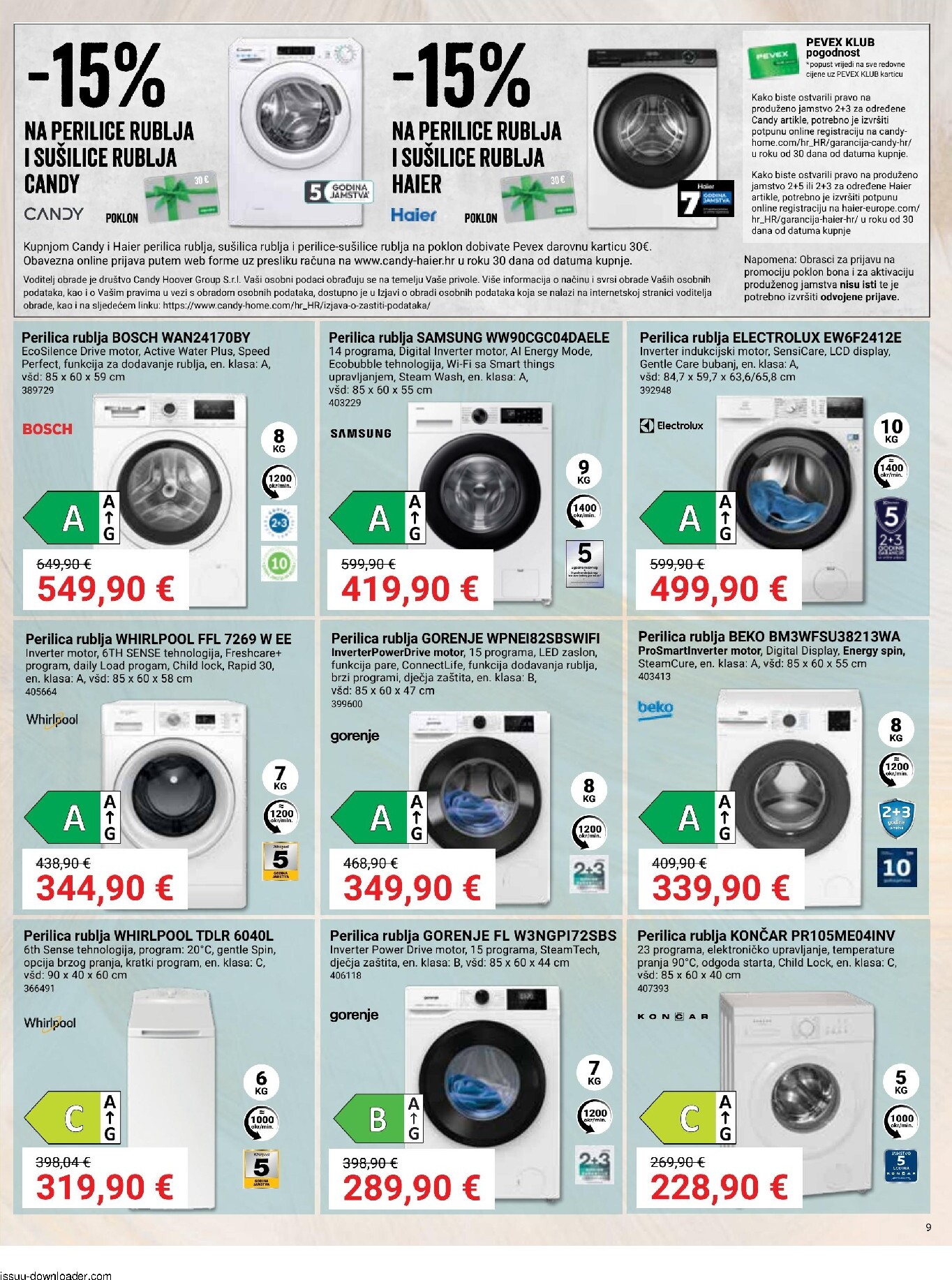 pevex - Prelistajte katalog Pevex, vrijedi od 03.04.2026 do 27.04.2026 - page: 9
