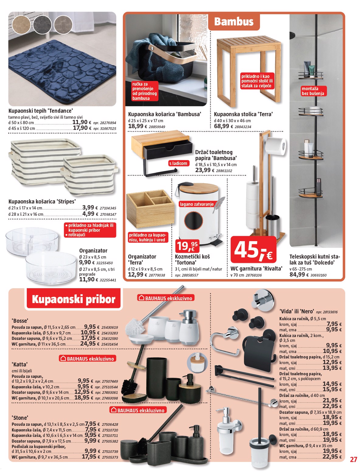 bauhaus - Prelistajte katalog BAUHAUS, vrijedi od 01.01. do 28.01. - page: 27