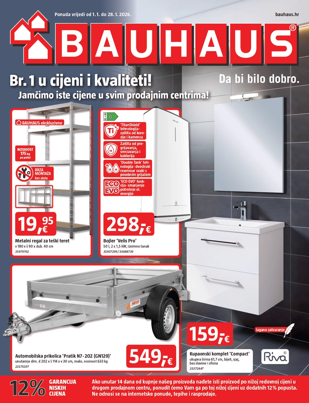 bauhaus - Prelistajte katalog BAUHAUS, vrijedi od 01.01. do 28.01.