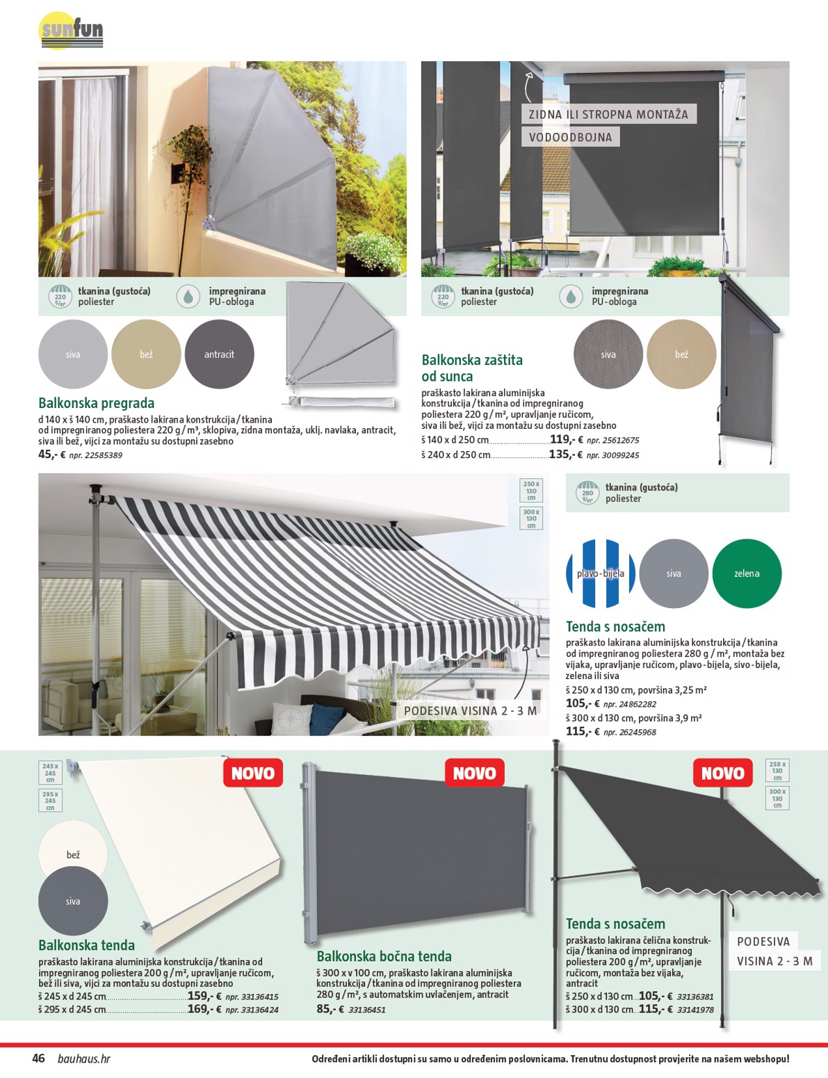 bauhaus - Prelistajte katalog BAUHAUS - Vrtni namještaj 2026, vrijedi od 26.03.2026 do 30.06.2026 - page: 46