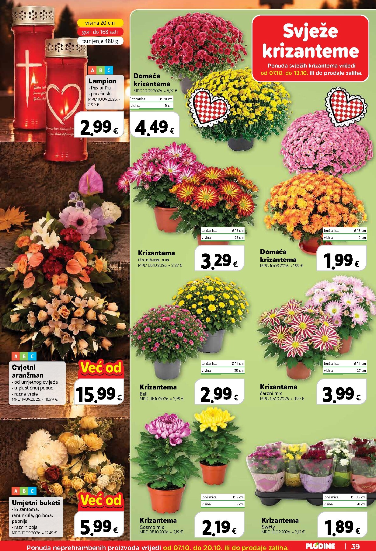 plodine - Novi Plodine katalog od srijede, 07.10.2026 do utorka, 13.10.2026 - page: 39