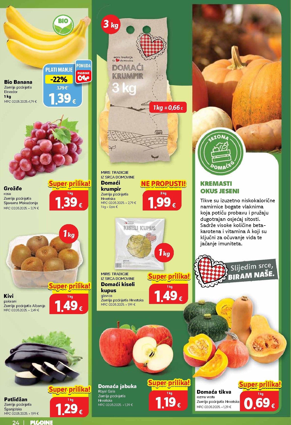 plodine - Novi Plodine katalog od srijede, 07.10.2026 do utorka, 13.10.2026 - page: 24