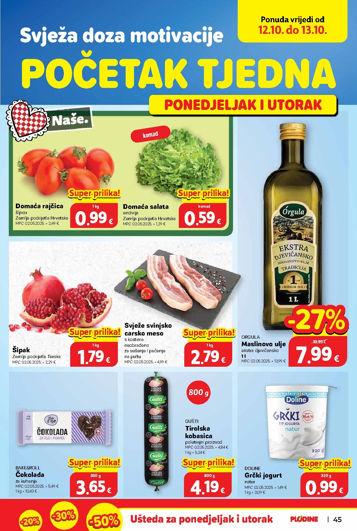 plodine - Novi Plodine katalog od srijede, 07.10.2026 do utorka, 13.10.2026 - page: 45