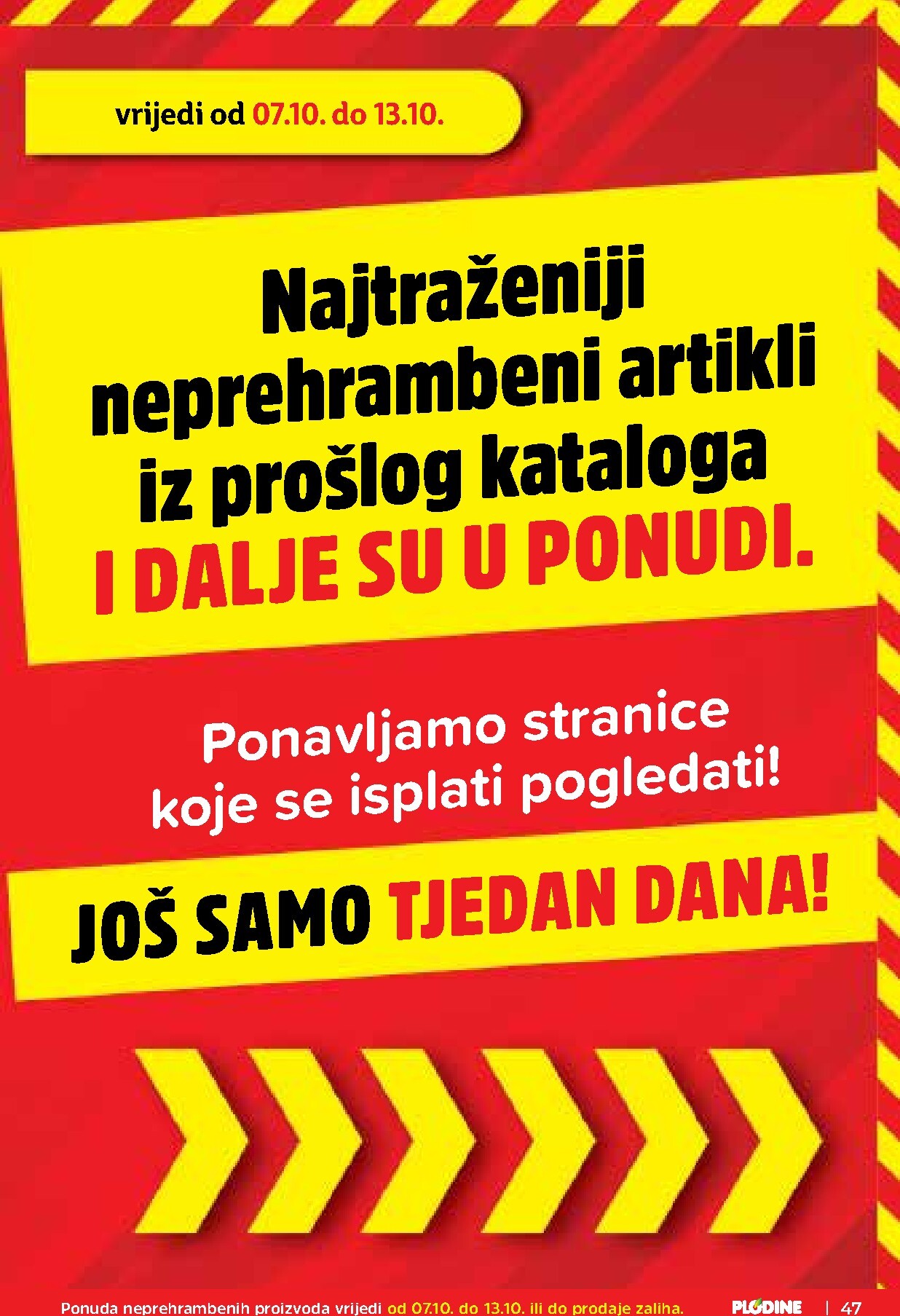 plodine - Novi Plodine katalog od srijede, 07.10.2026 do utorka, 13.10.2026 - page: 47