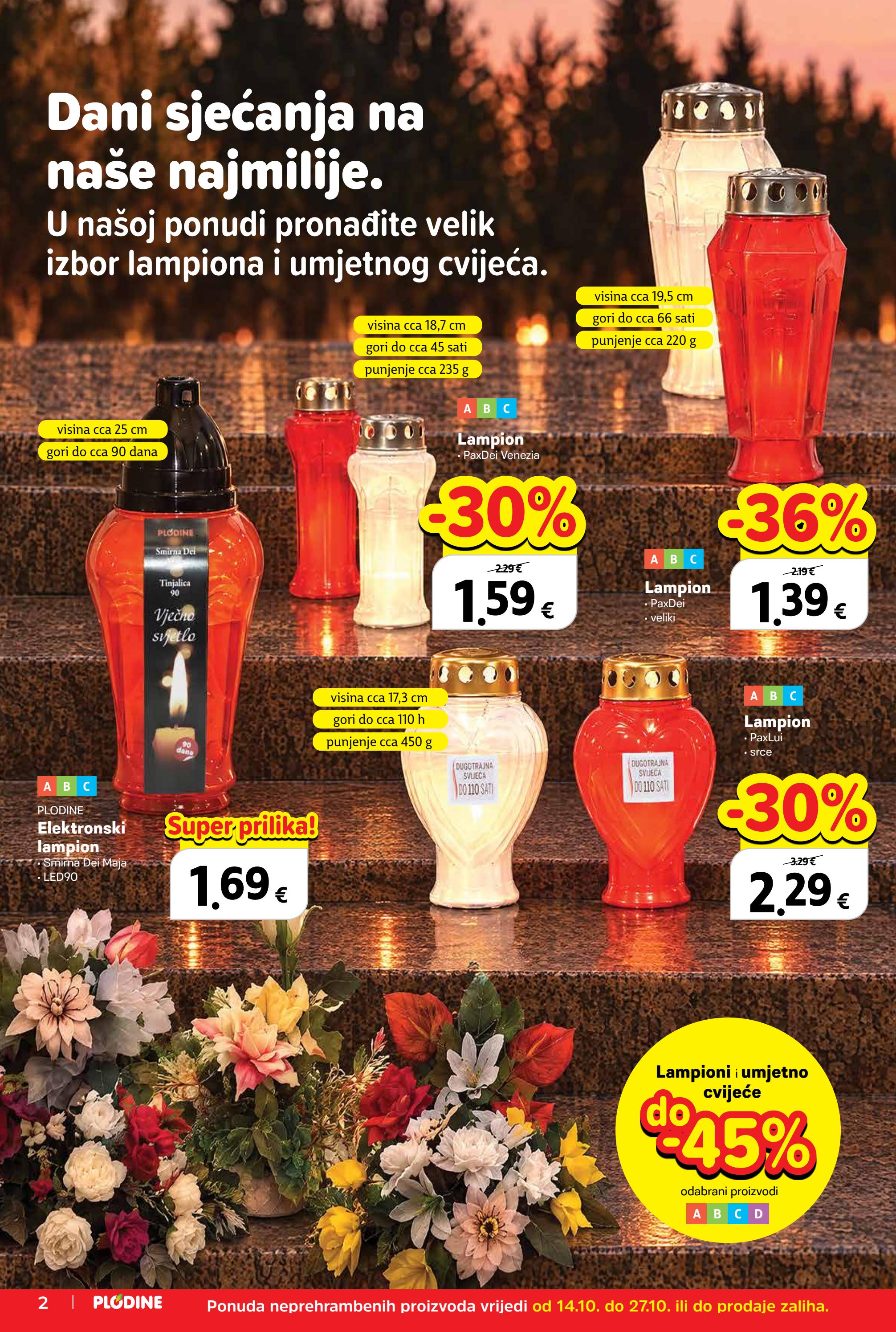 plodine - Novi Plodine katalog od srijede, 14.10.2026 do utorka, 20.10.2026 - page: 2