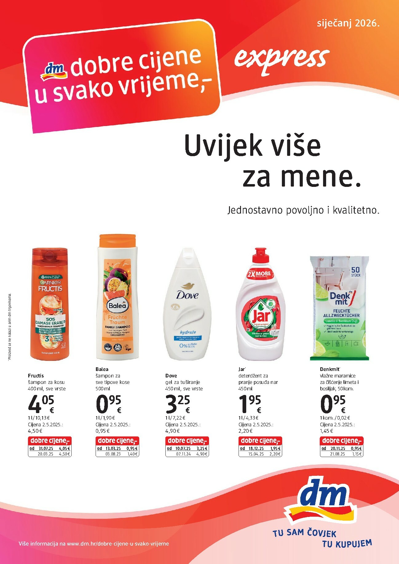 dm - Prelistajte katalog dm - Express, vrijedi od 16.01. do 31.01.