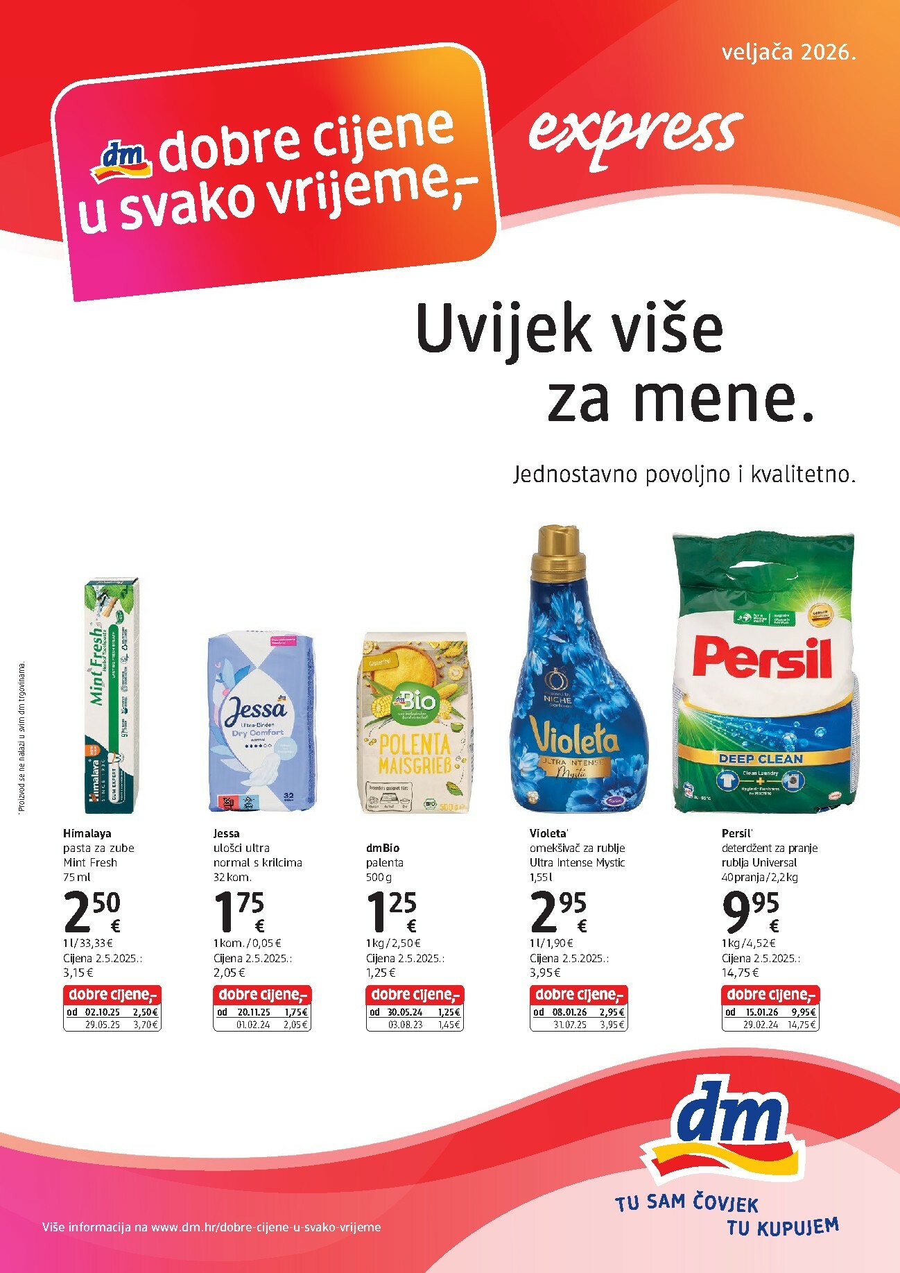 dm - Prelistajte katalog dm - Express, vrijedi od 16.02.2026 do 28.02.2026
