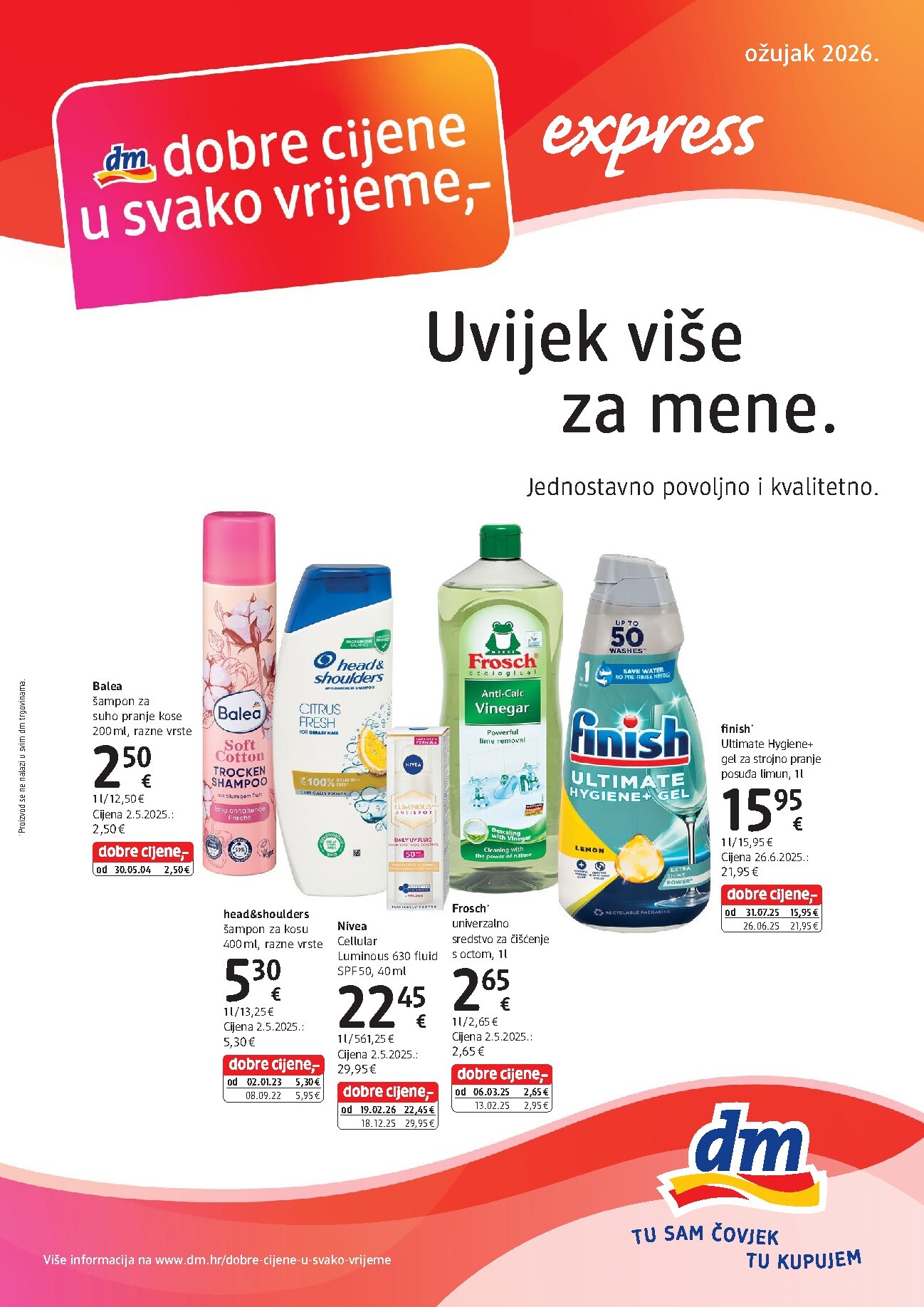 dm - Prelistajte katalog dm - Express, vrijedi od 16.03.2026 do 31.03.2026