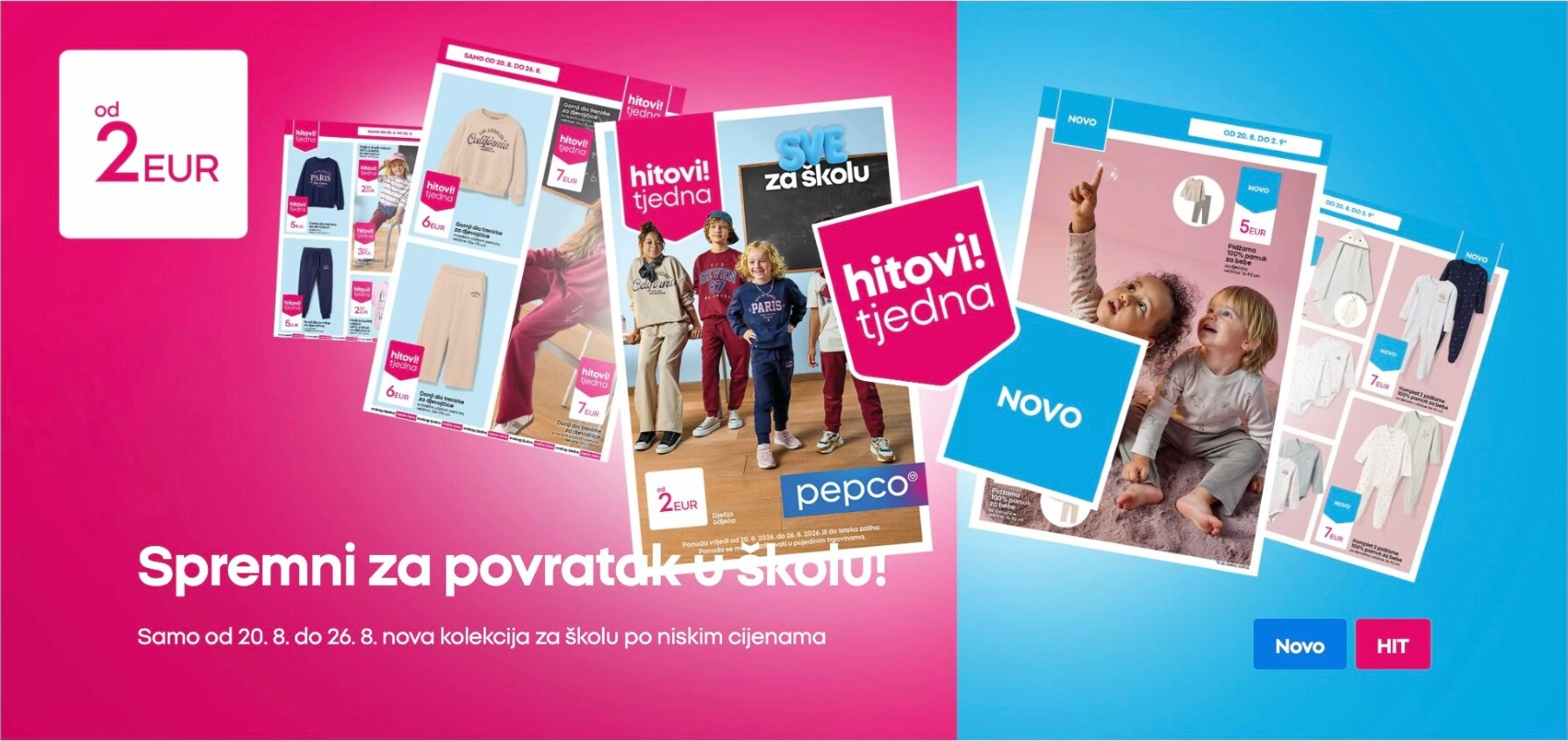 pepco - Aktualni katalog Pepco od četvrtka, 20.08.2026 do srijede, 26.08.2026