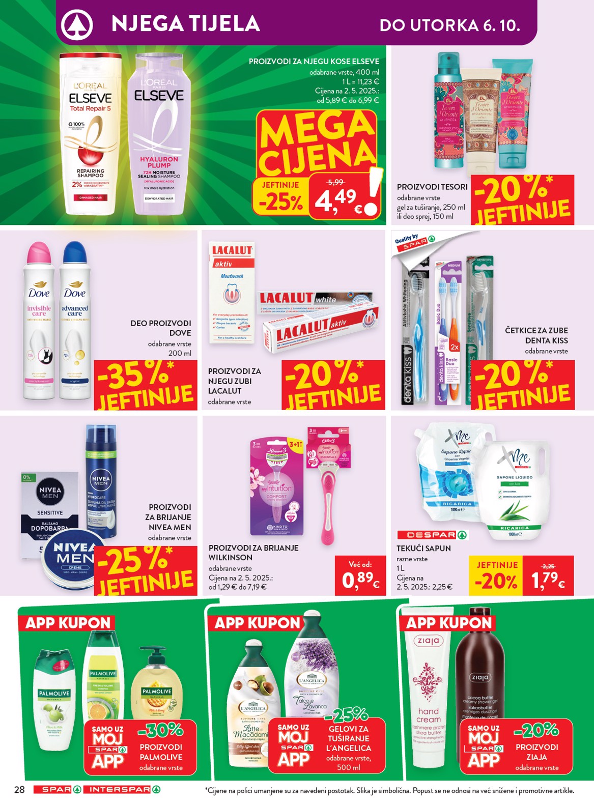 spar - Aktualni katalog SPAR od srijede, 30.09.2026 do utorka, 06.10.2026 - page: 38
