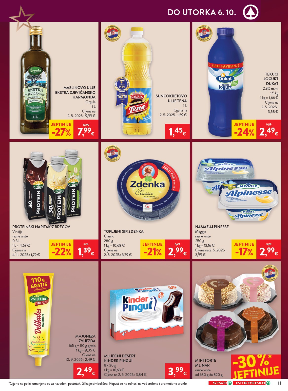 spar - Aktualni katalog SPAR od srijede, 30.09.2026 do utorka, 06.10.2026 - page: 15