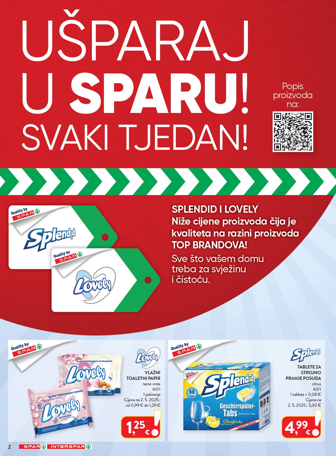 spar - Aktualni katalog SPAR od srijede, 30.09.2026 do utorka, 06.10.2026 - page: 2