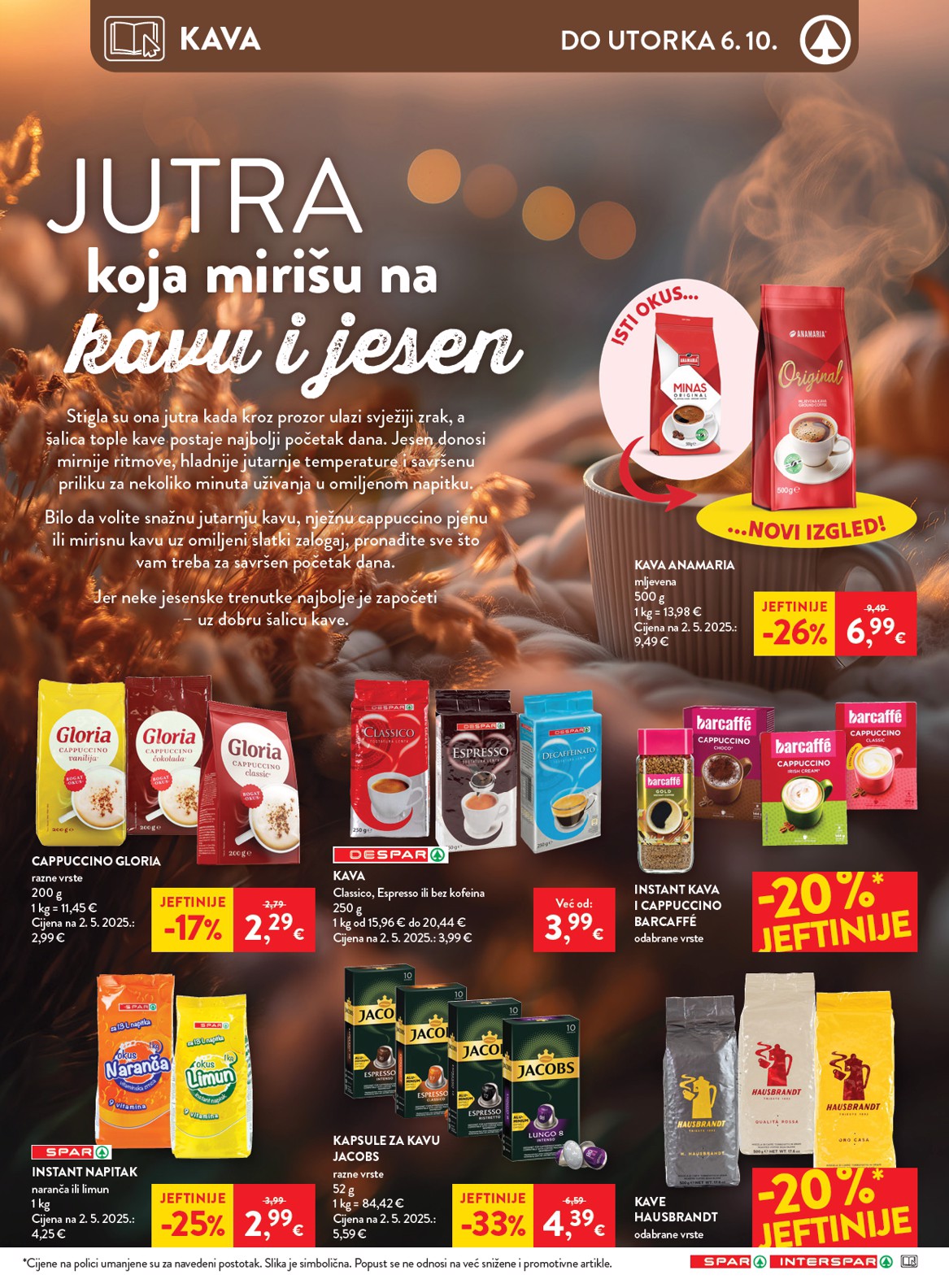 spar - Aktualni katalog SPAR od srijede, 30.09.2026 do utorka, 06.10.2026 - page: 29