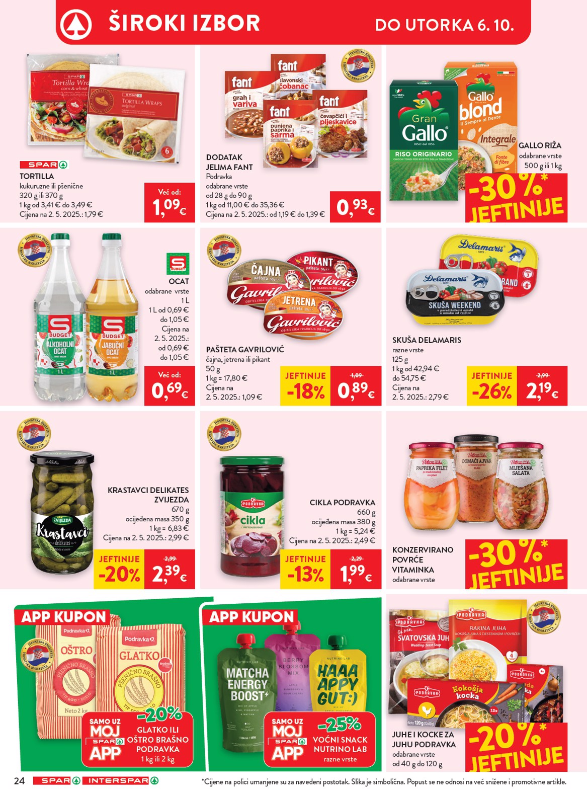 spar - Aktualni katalog SPAR od srijede, 30.09.2026 do utorka, 06.10.2026 - page: 32