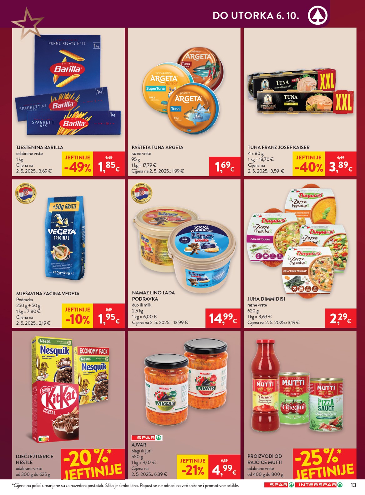 spar - Aktualni katalog SPAR od srijede, 30.09.2026 do utorka, 06.10.2026 - page: 17