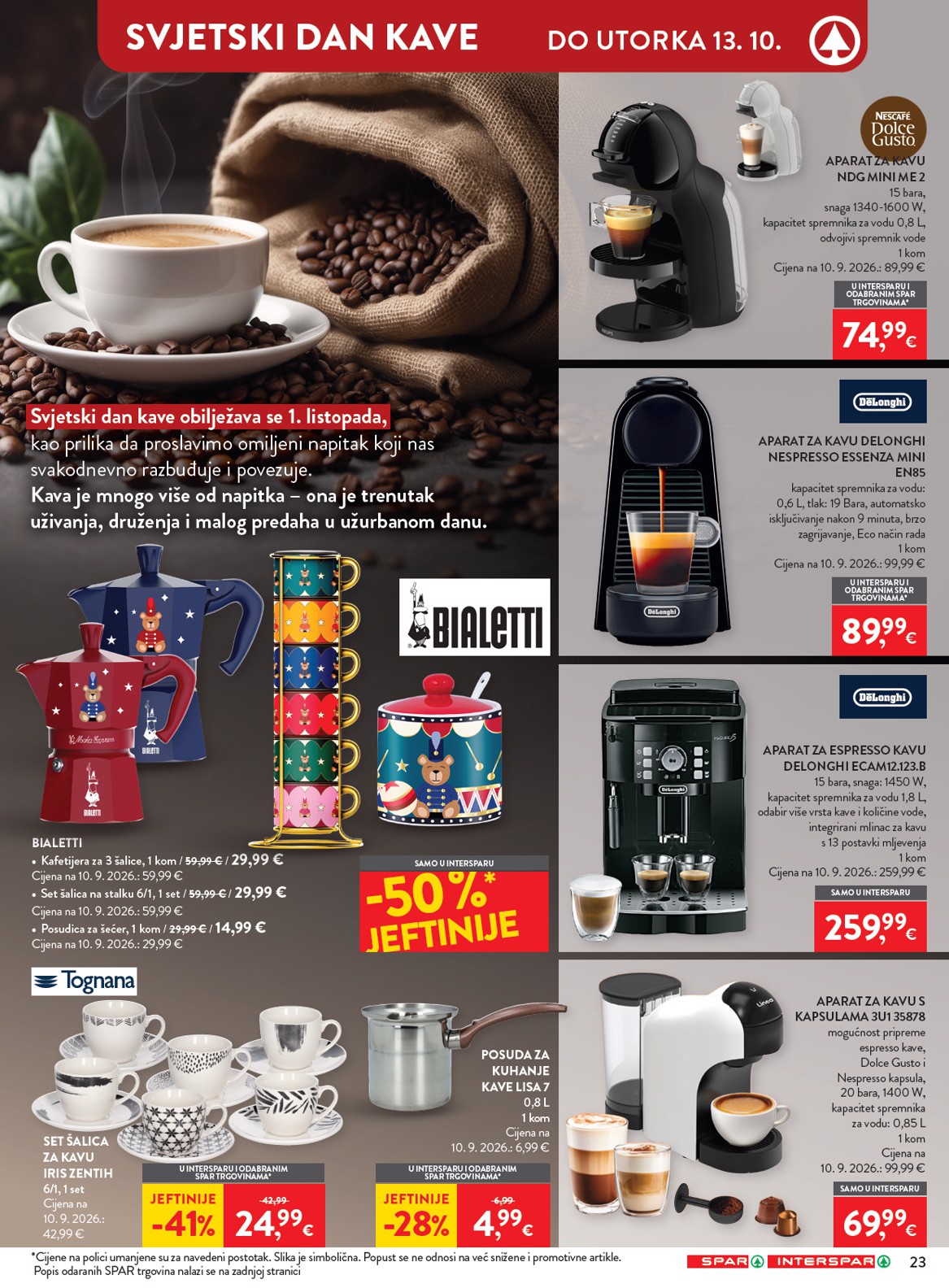 spar - Aktualni katalog SPAR od srijede, 30.09.2026 do utorka, 06.10.2026 - page: 31