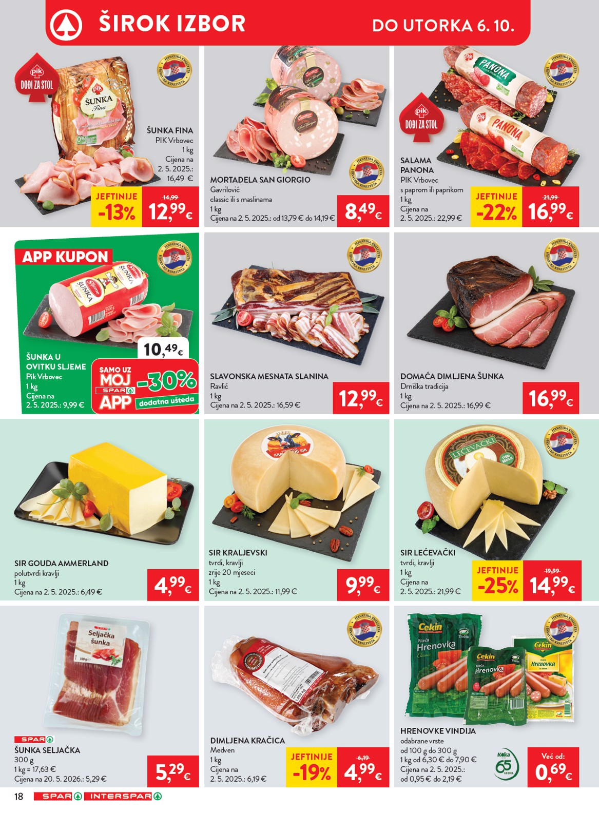 spar - Aktualni katalog SPAR od srijede, 30.09.2026 do utorka, 06.10.2026 - page: 25