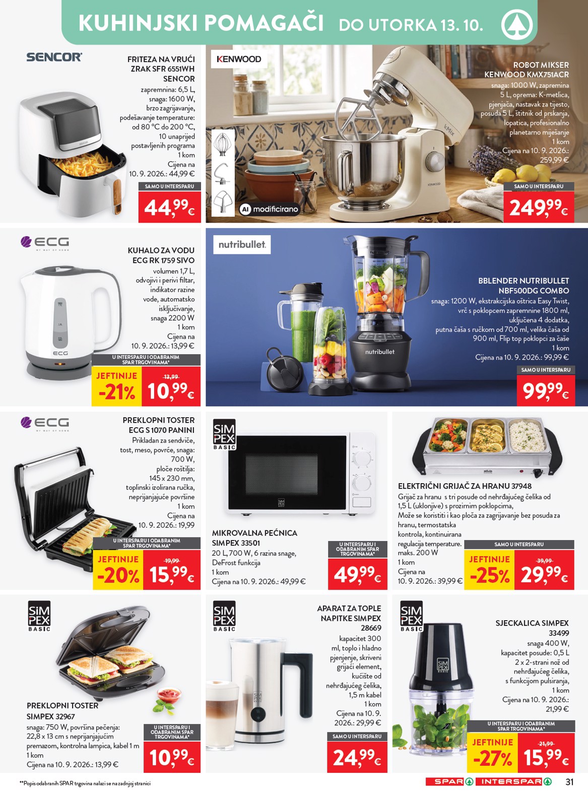 spar - Aktualni katalog SPAR od srijede, 30.09.2026 do utorka, 06.10.2026 - page: 42