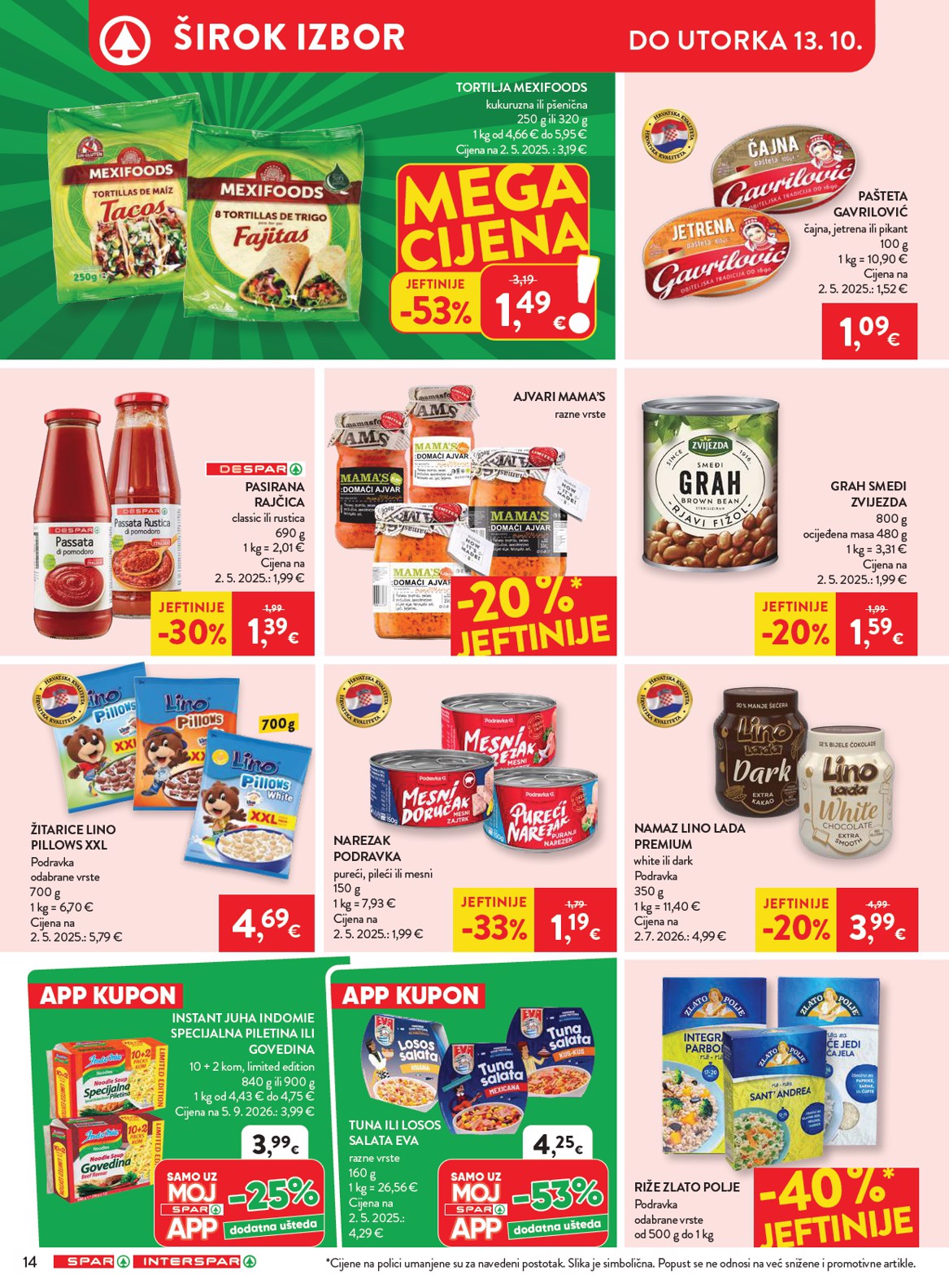 spar - Novi SPAR katalog od srijede, 07.10.2026 do utorka, 13.10.2026 - page: 17