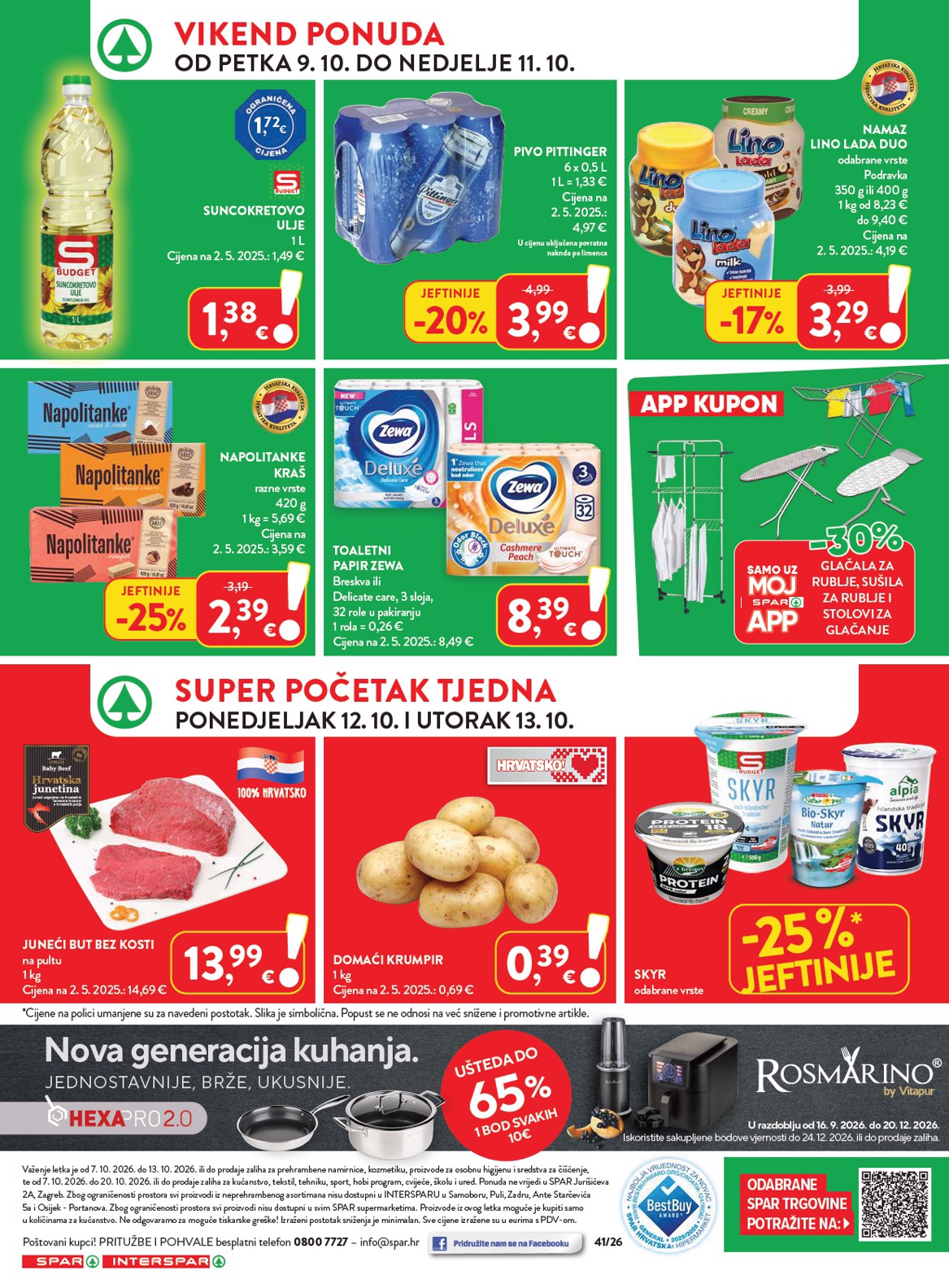 spar - Novi SPAR katalog od srijede, 07.10.2026 do utorka, 13.10.2026 - page: 42