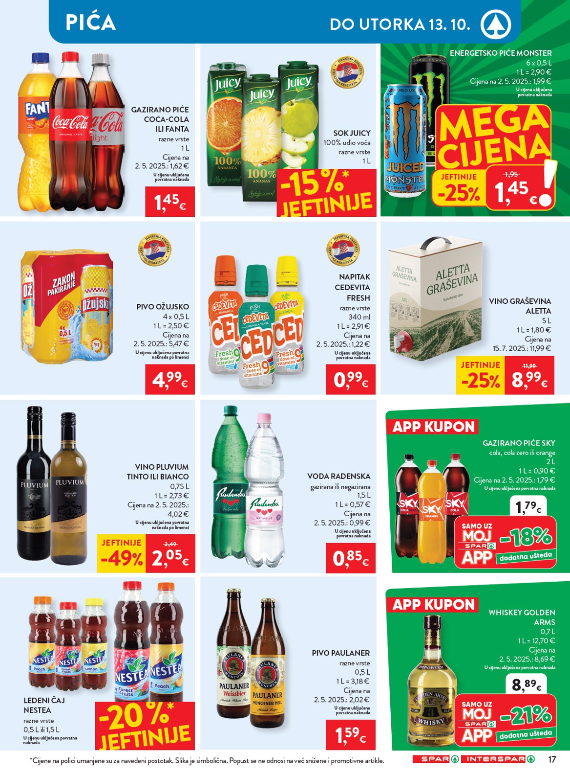 spar - Aktualni katalog SPAR od srijede, 07.10.2026 do utorka, 13.10.2026 - page: 30