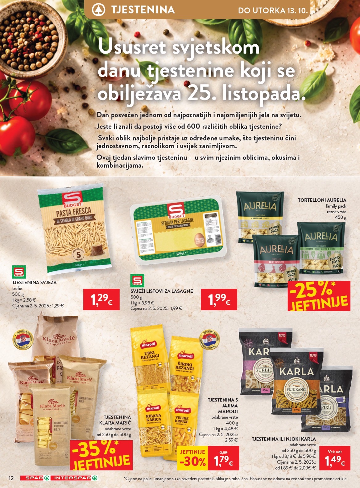 spar - Aktualni katalog SPAR od srijede, 07.10.2026 do utorka, 13.10.2026 - page: 20