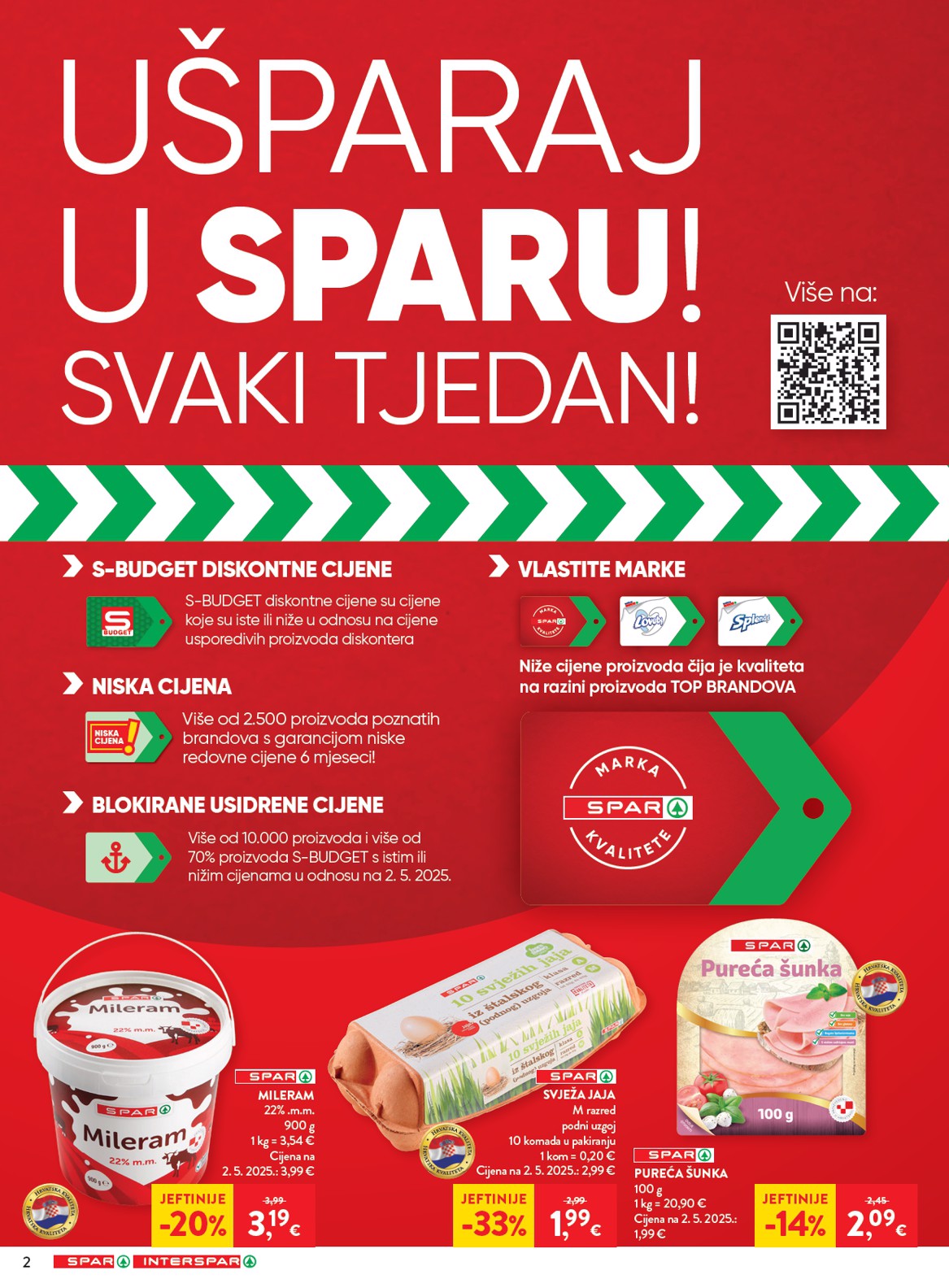 spar - Aktualni katalog SPAR od srijede, 07.10.2026 do utorka, 13.10.2026 - page: 2