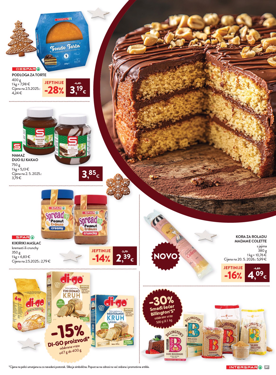 spar - Aktualni katalog INTERSPAR - Pečenje kolača od srijede, 07.10.2026 do utorka, 15.12.2026 - page: 5