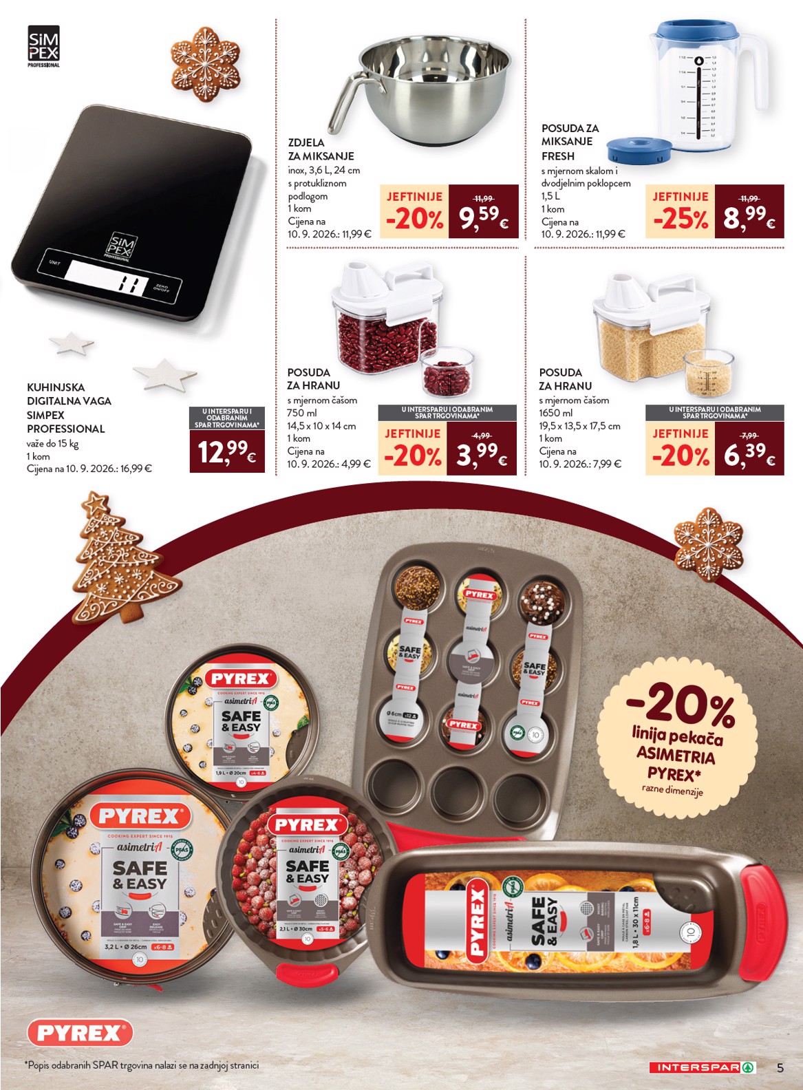 spar - Aktualni katalog INTERSPAR - Pečenje kolača od srijede, 07.10.2026 do utorka, 15.12.2026 - page: 7
