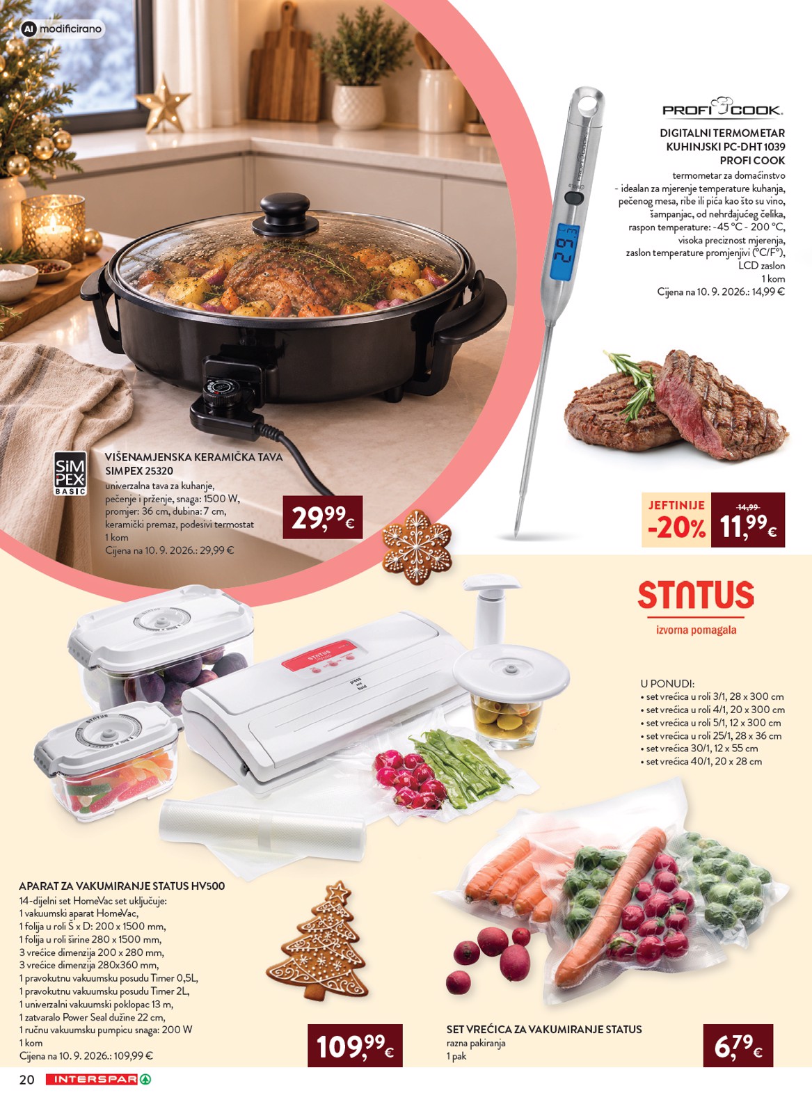 spar - Aktualni katalog INTERSPAR - Pečenje kolača od srijede, 07.10.2026 do utorka, 15.12.2026 - page: 22