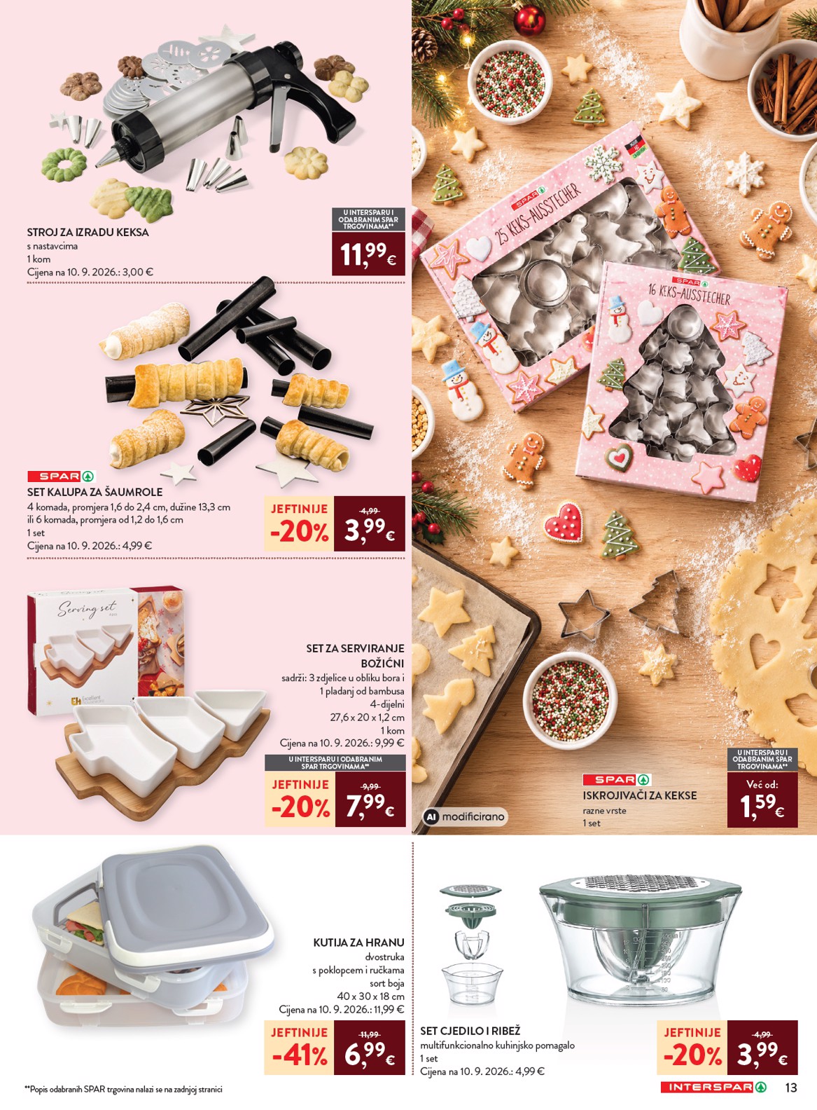 spar - Aktualni katalog INTERSPAR - Pečenje kolača od srijede, 07.10.2026 do utorka, 15.12.2026 - page: 15