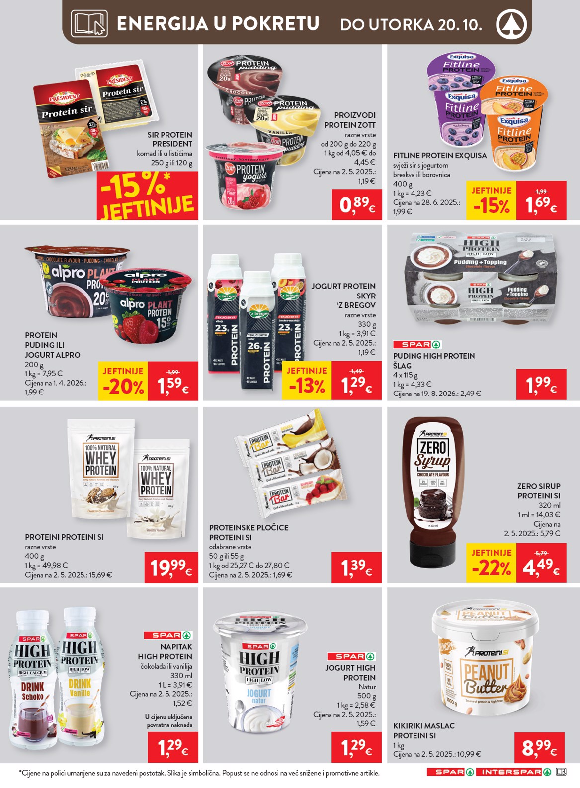 spar - Novi SPAR katalog od srijede, 14.10.2026 do utorka, 20.10.2026 - page: 25