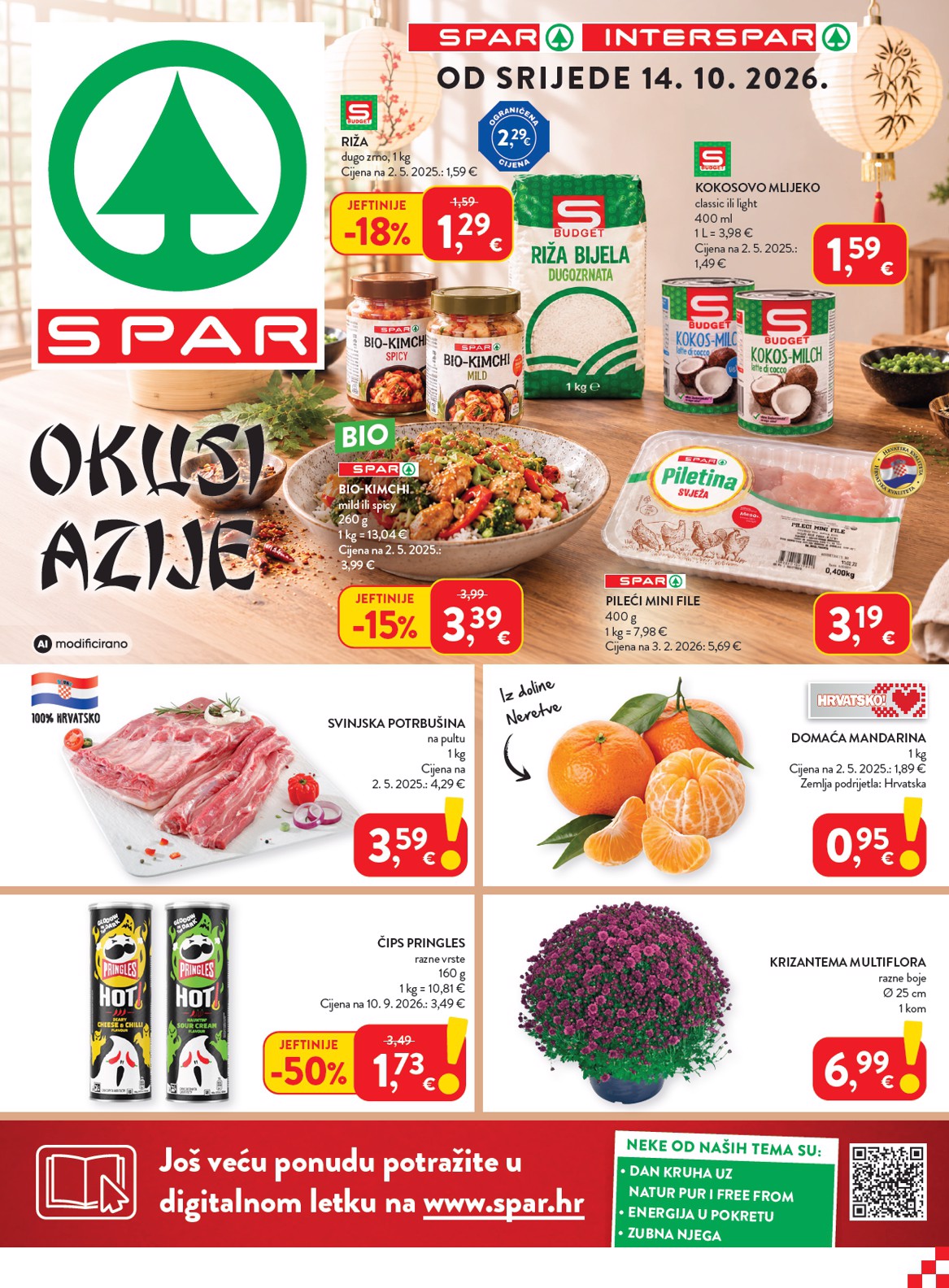 spar - Novi SPAR katalog od srijede, 14.10.2026 do utorka, 20.10.2026 - page: 1